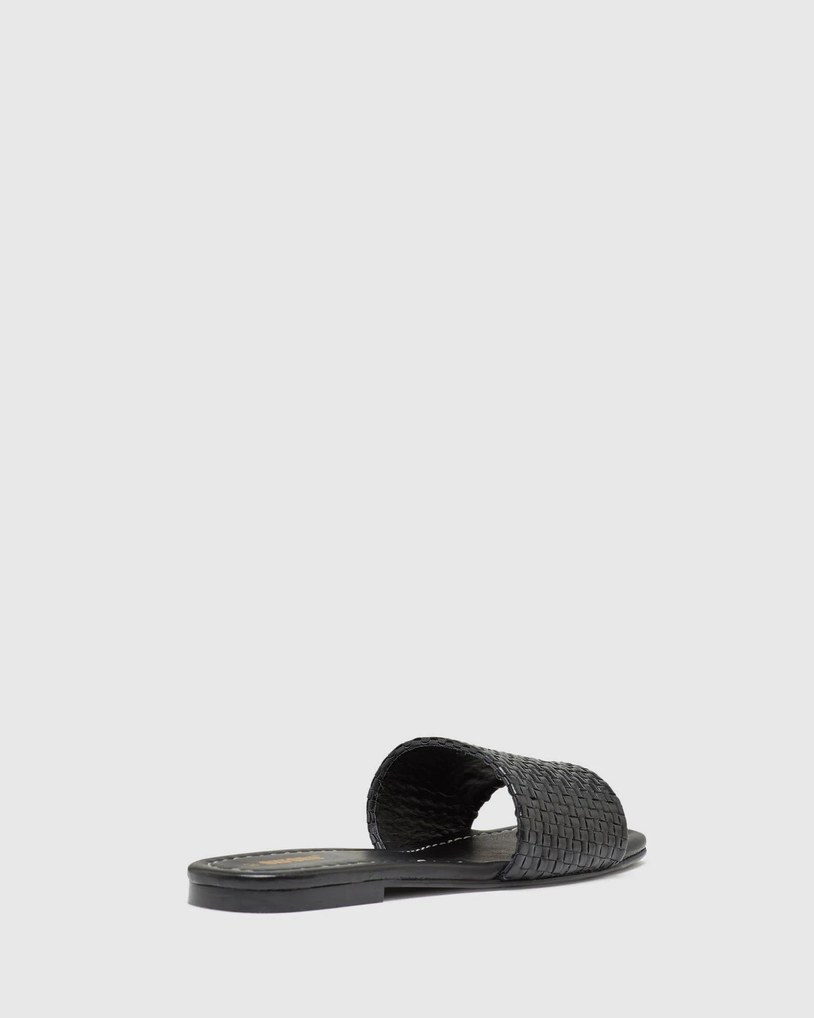 Ayla Woven Leather Slide - Image 3