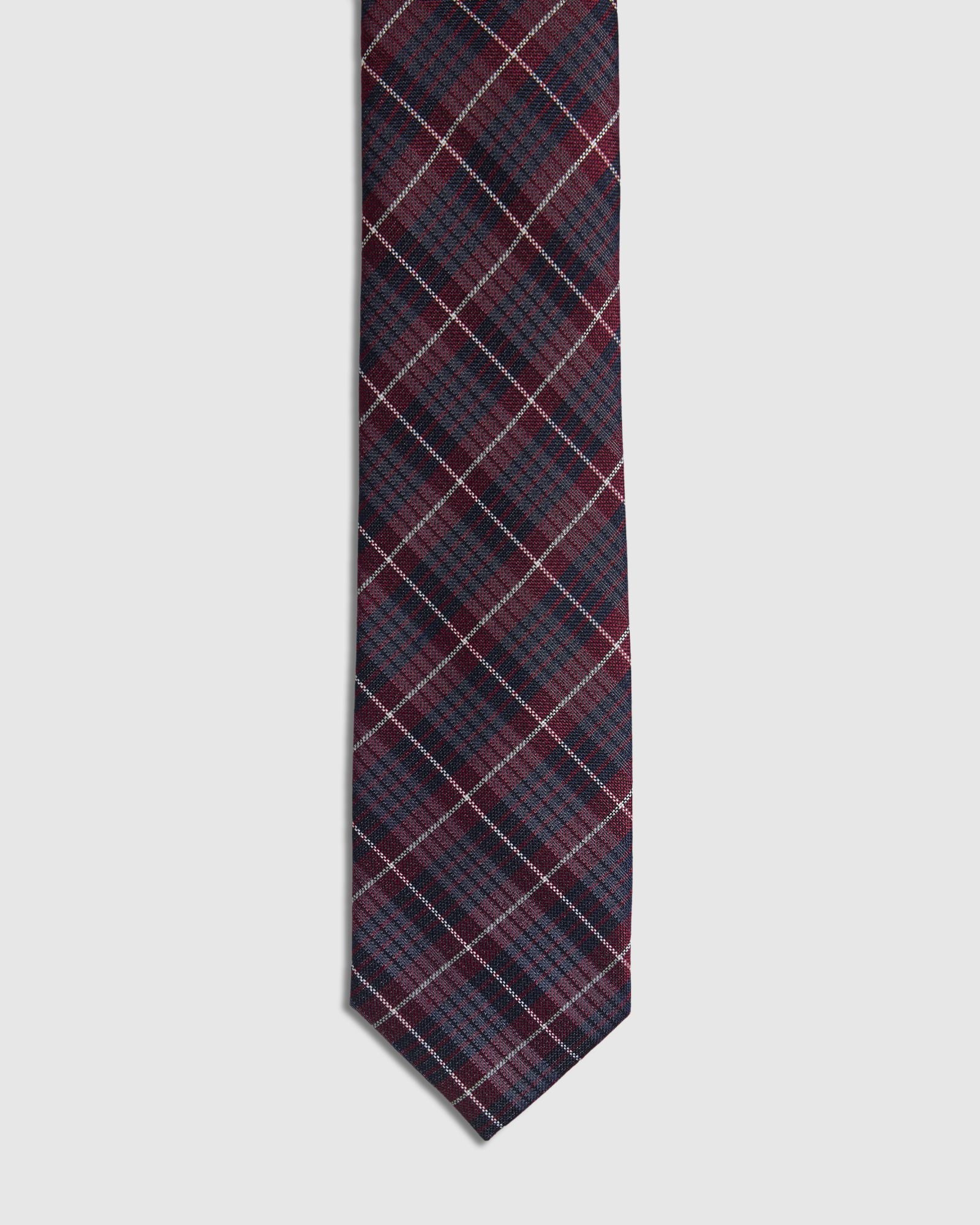 Baird Check 7Cm Silk Tie