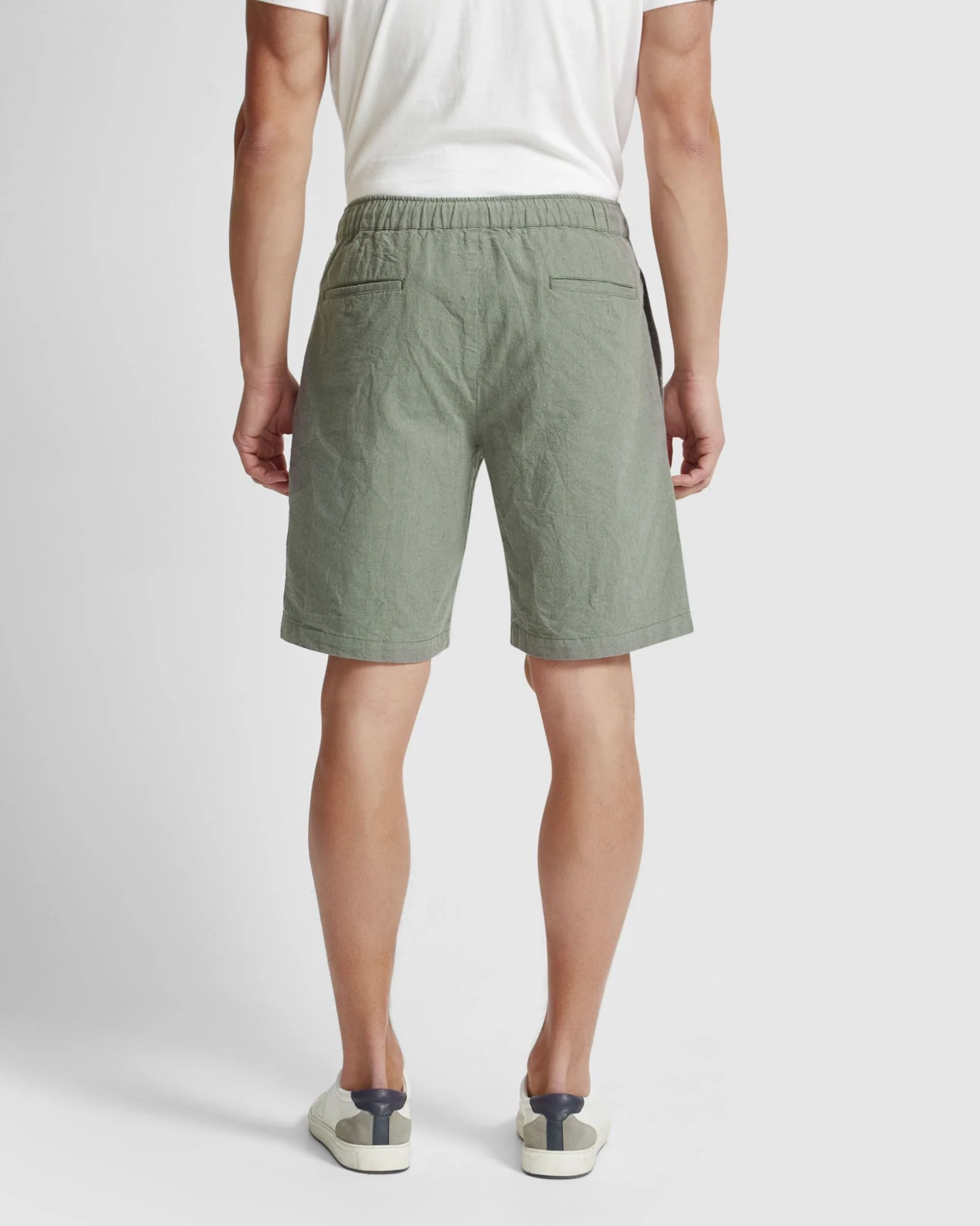 Barney Linen Blend Shorts - Image 15