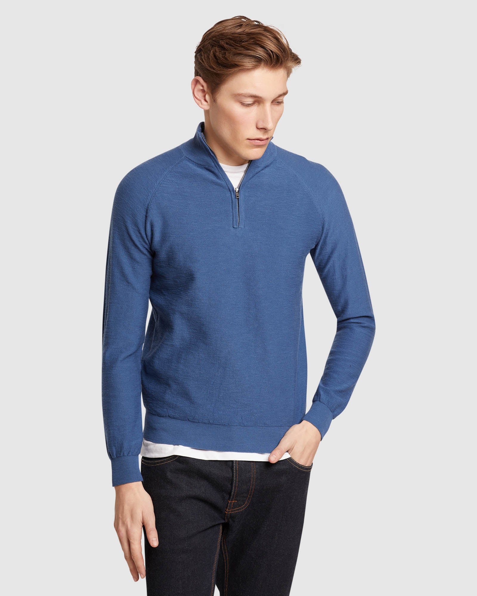 Bart Zip Neck Knit - Image 2