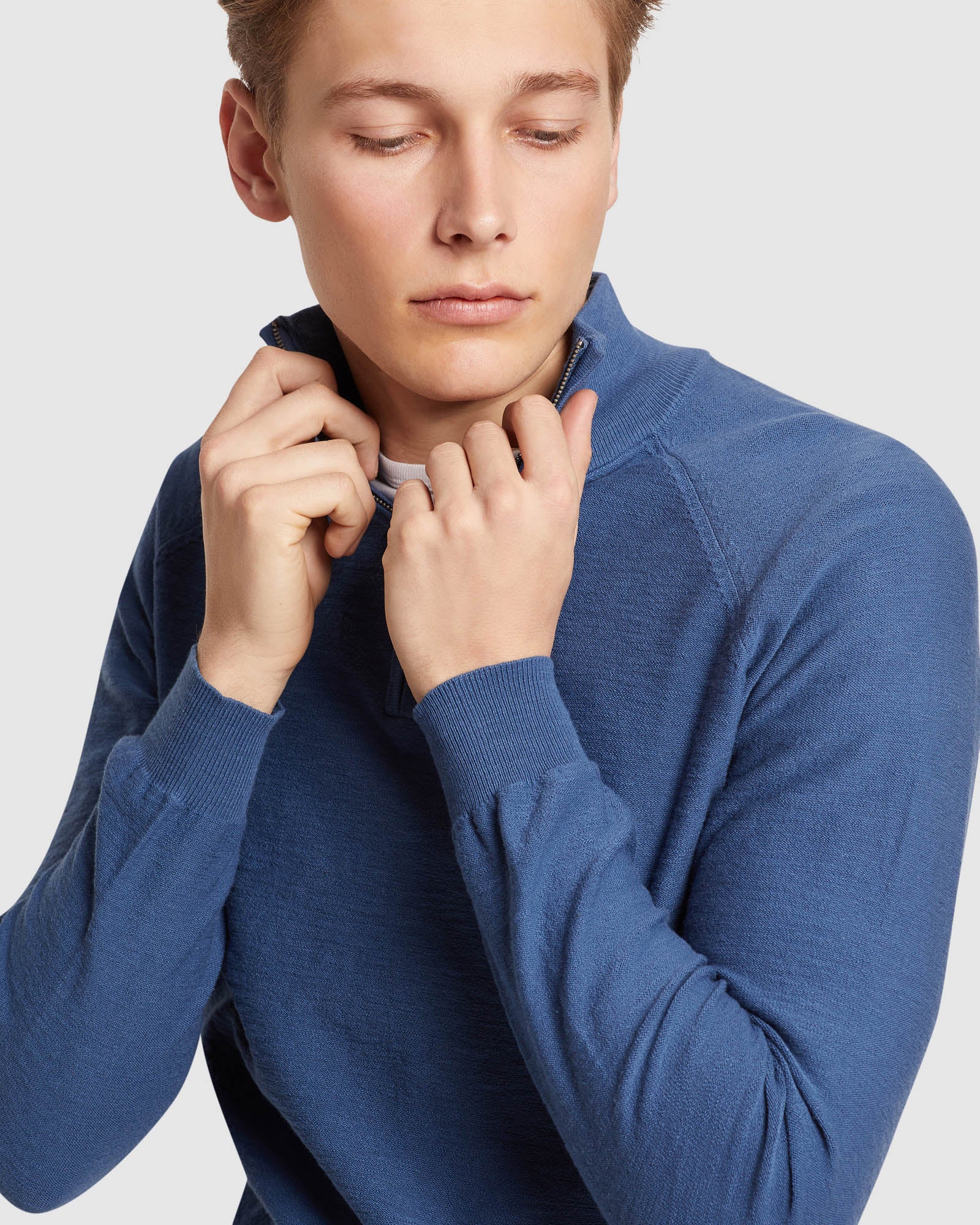 Bart Zip Neck Knit - Image 4