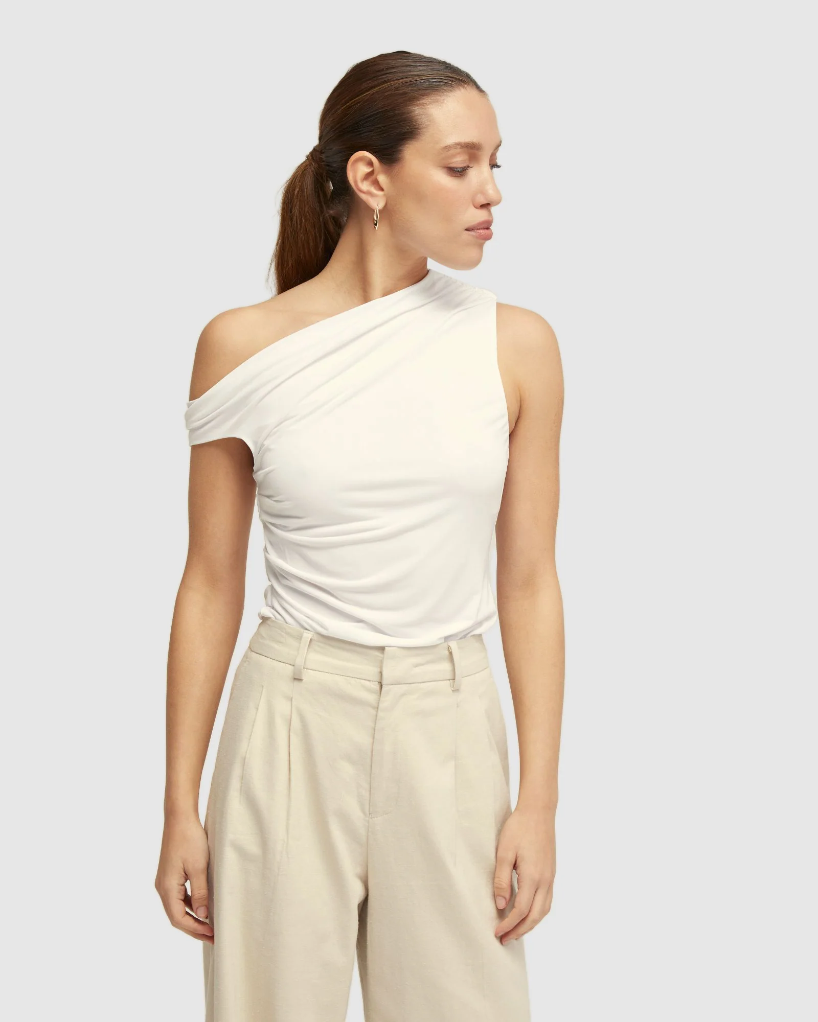 Becca Half Lined Jersey Top - Image 10