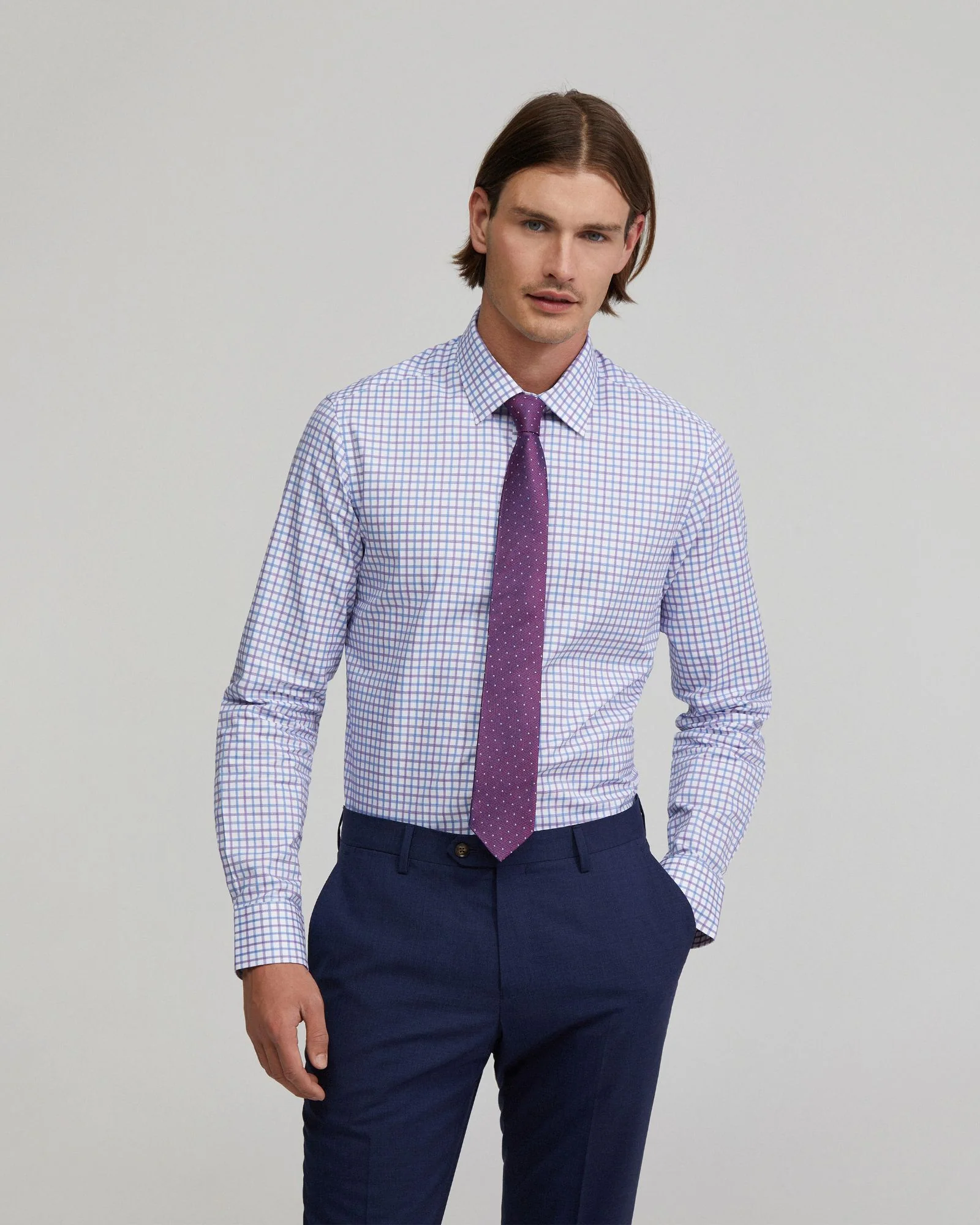 Beckton Cotton Checked Shirt