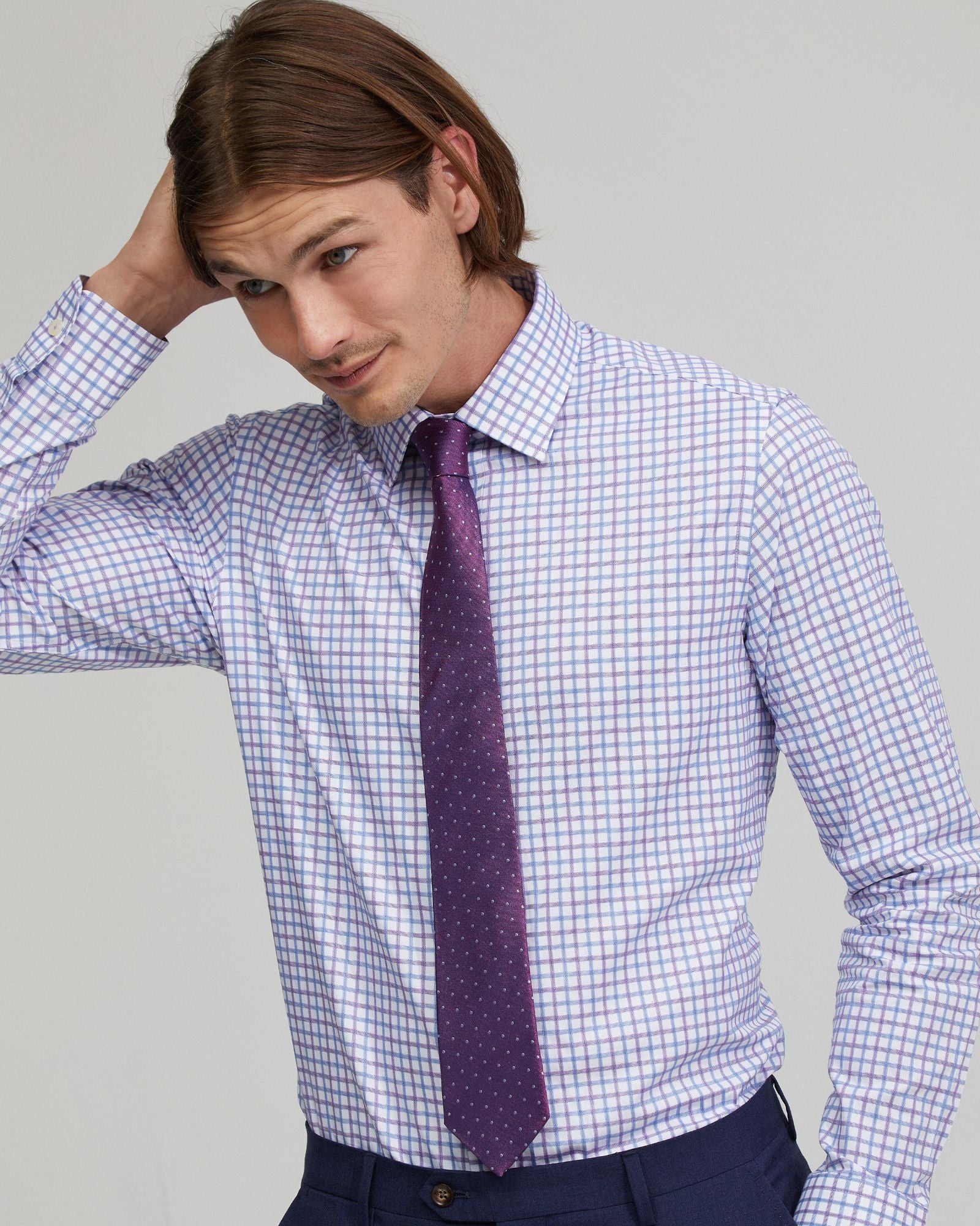 Beckton Cotton Checked Shirt - Image 4
