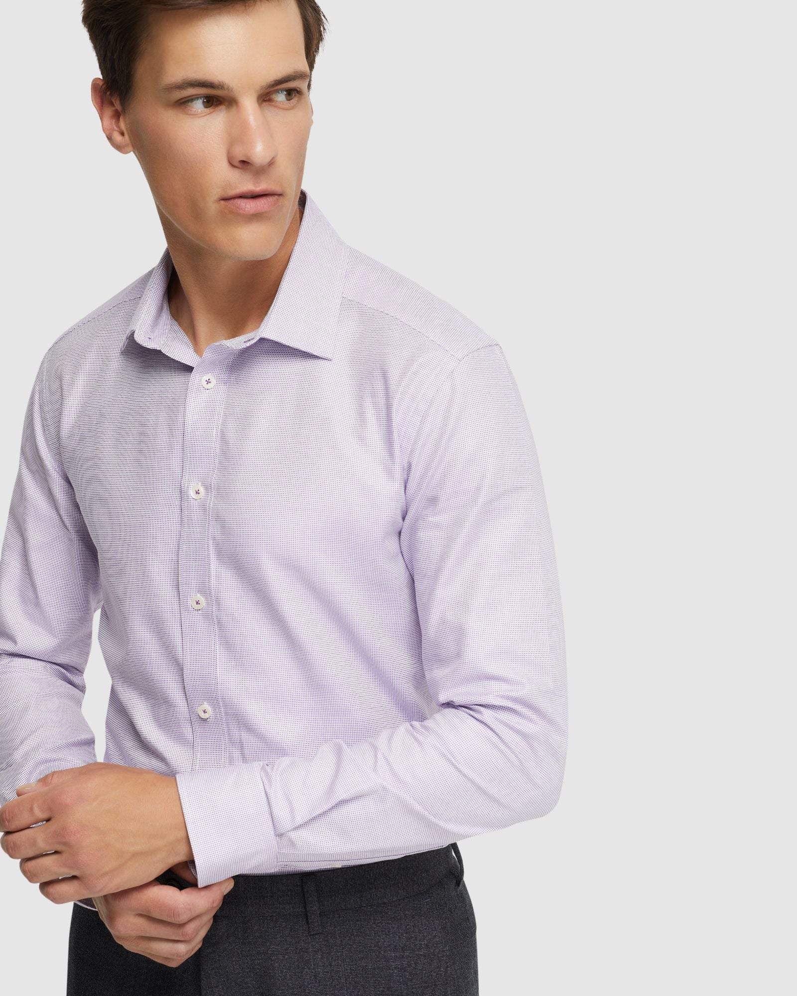 Beckton Cotton Dobby Shirt - Image 4