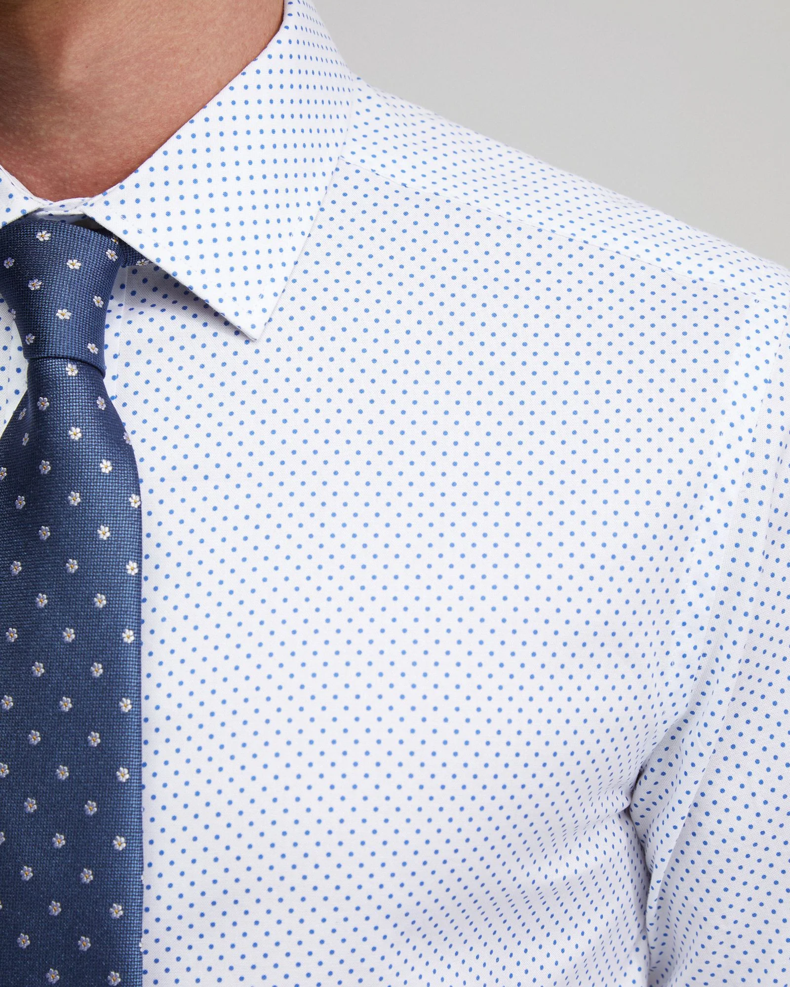 Beckton Cotton Dotted Shirt - Image 6