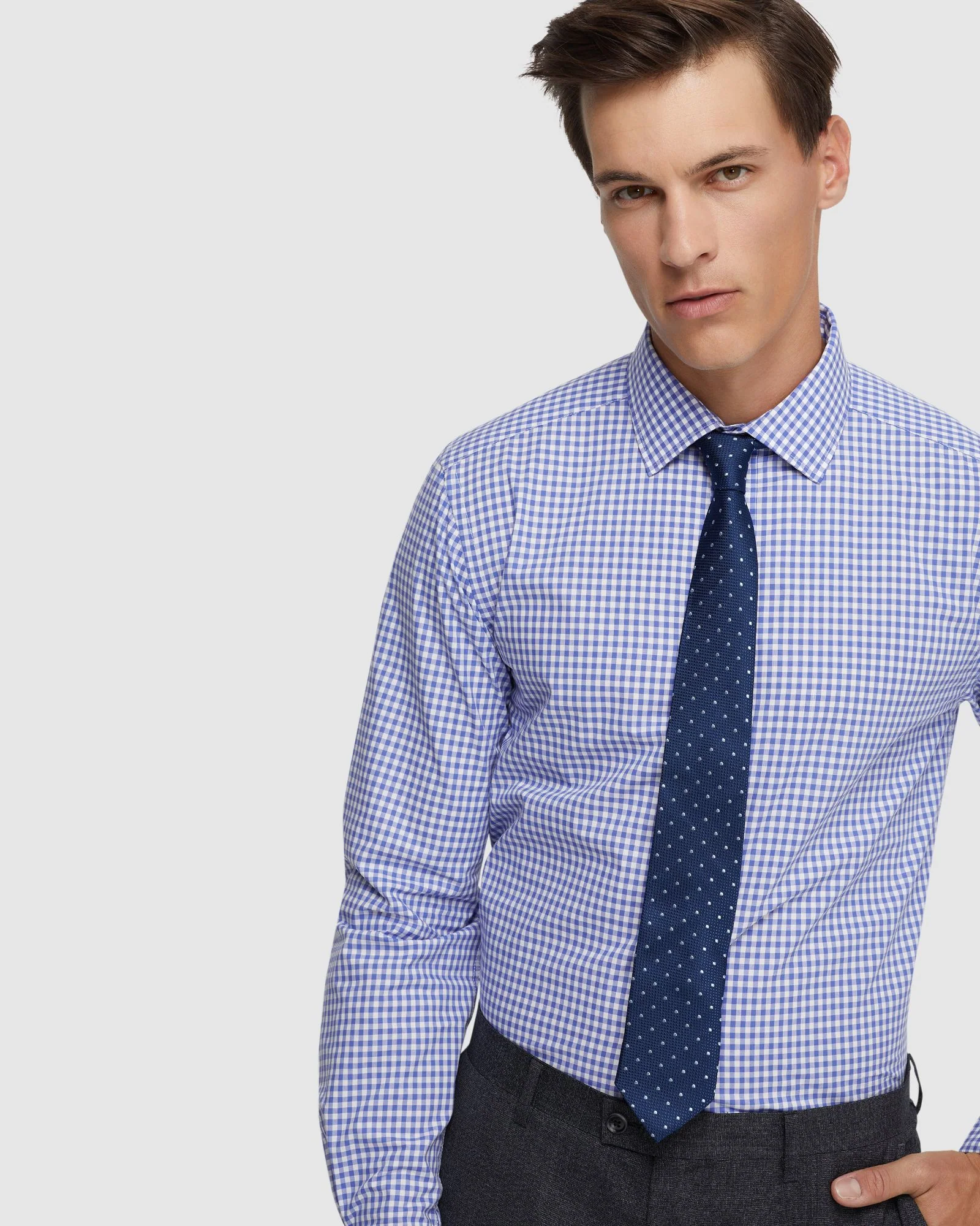 Beckton Cotton Gingham Shirt - Image 10