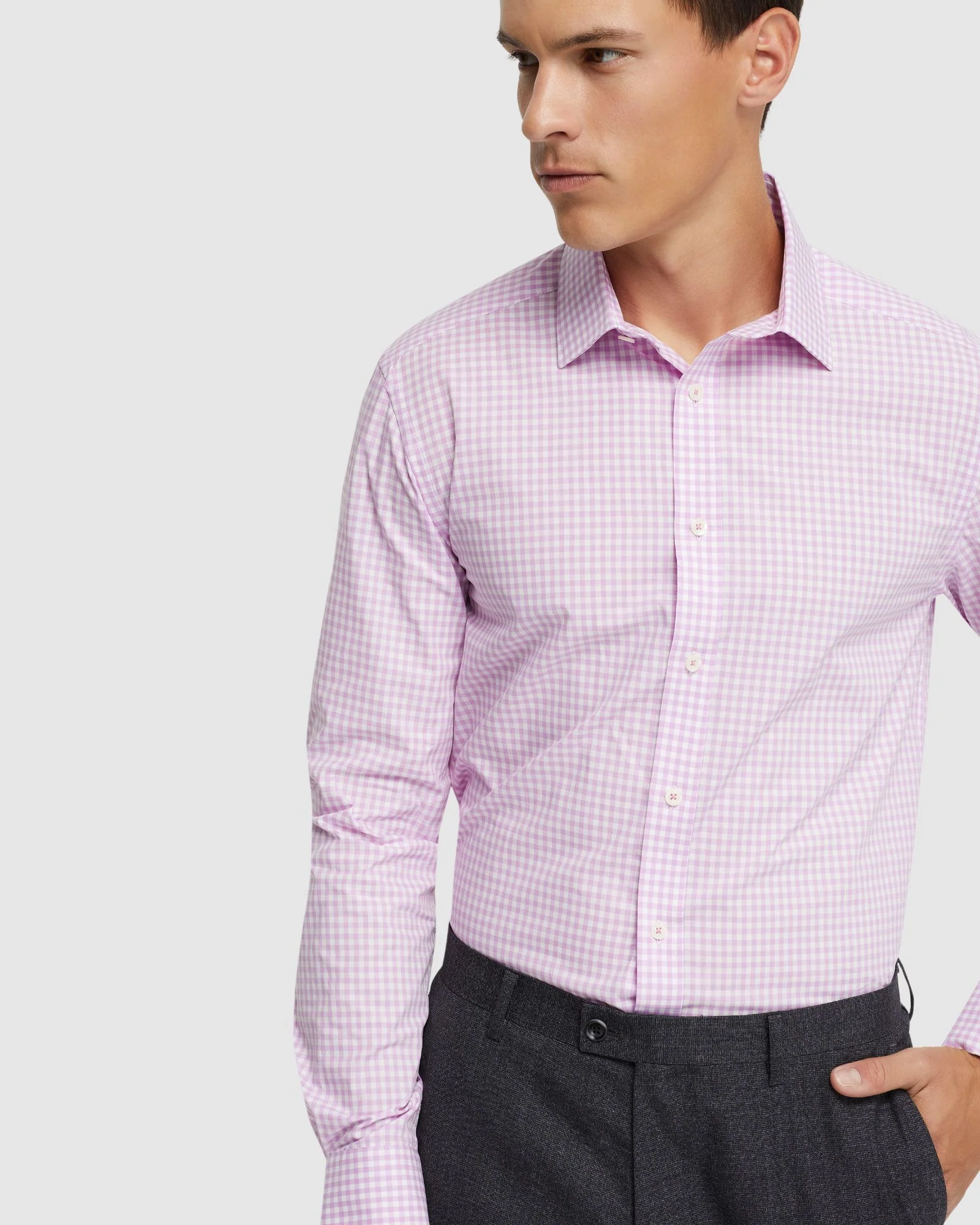 Beckton Cotton Gingham Shirt - Image 16