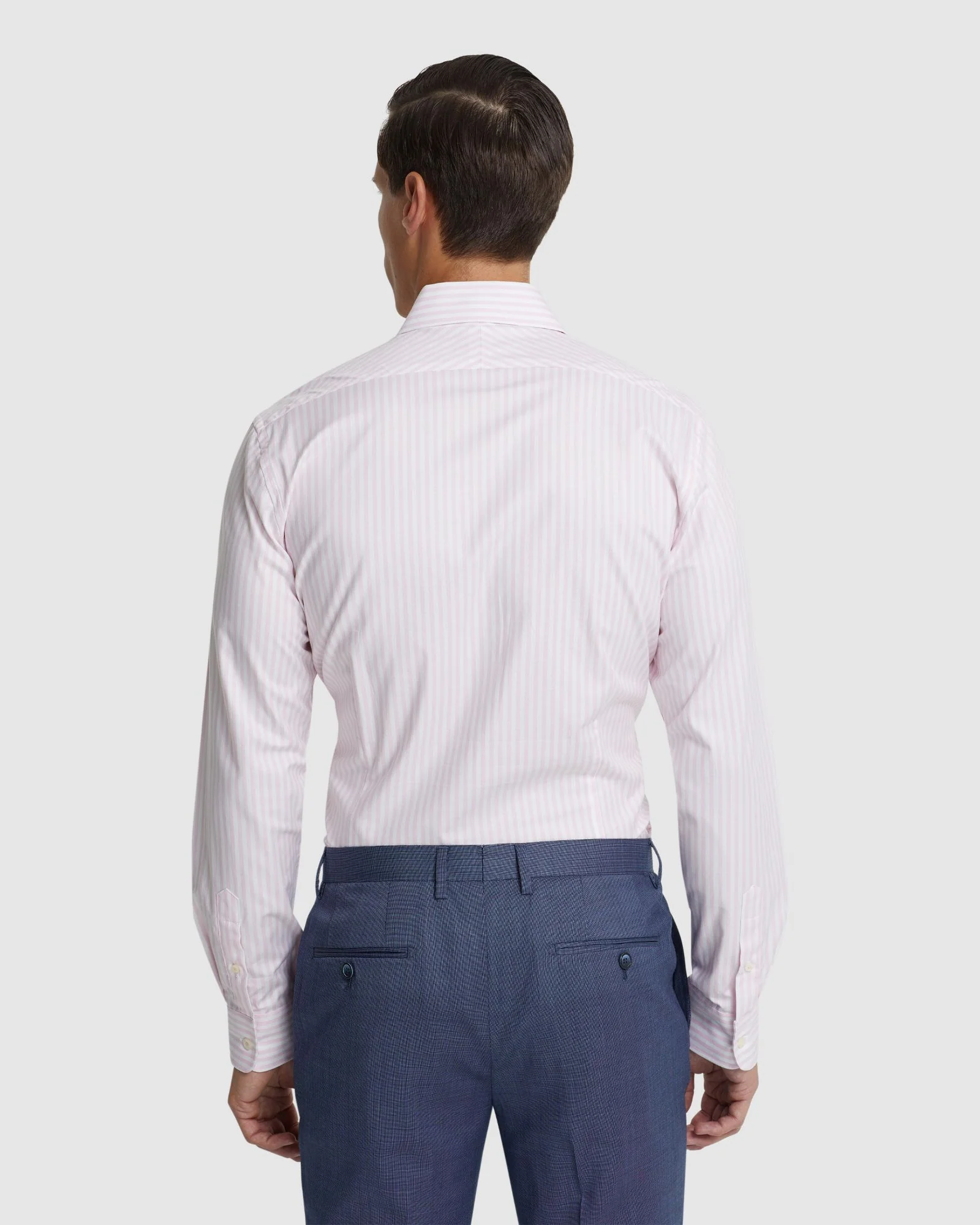 Beckton Cotton Stretch Stripe Shirt - Image 3