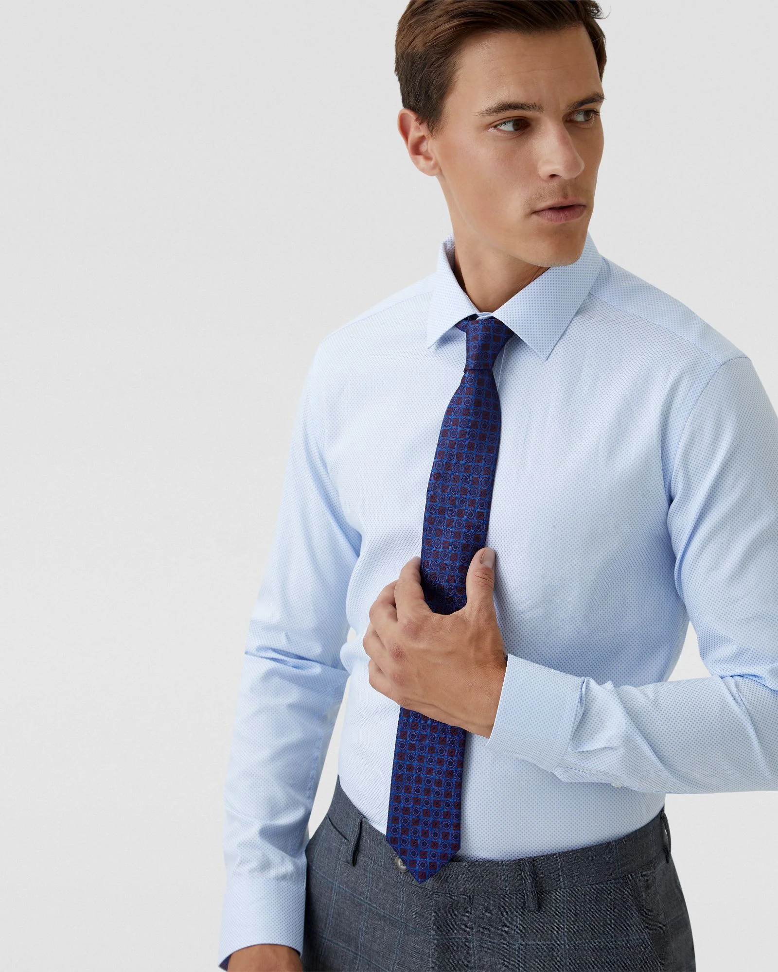 Beckton Dotted Cotton Shirt - Image 4