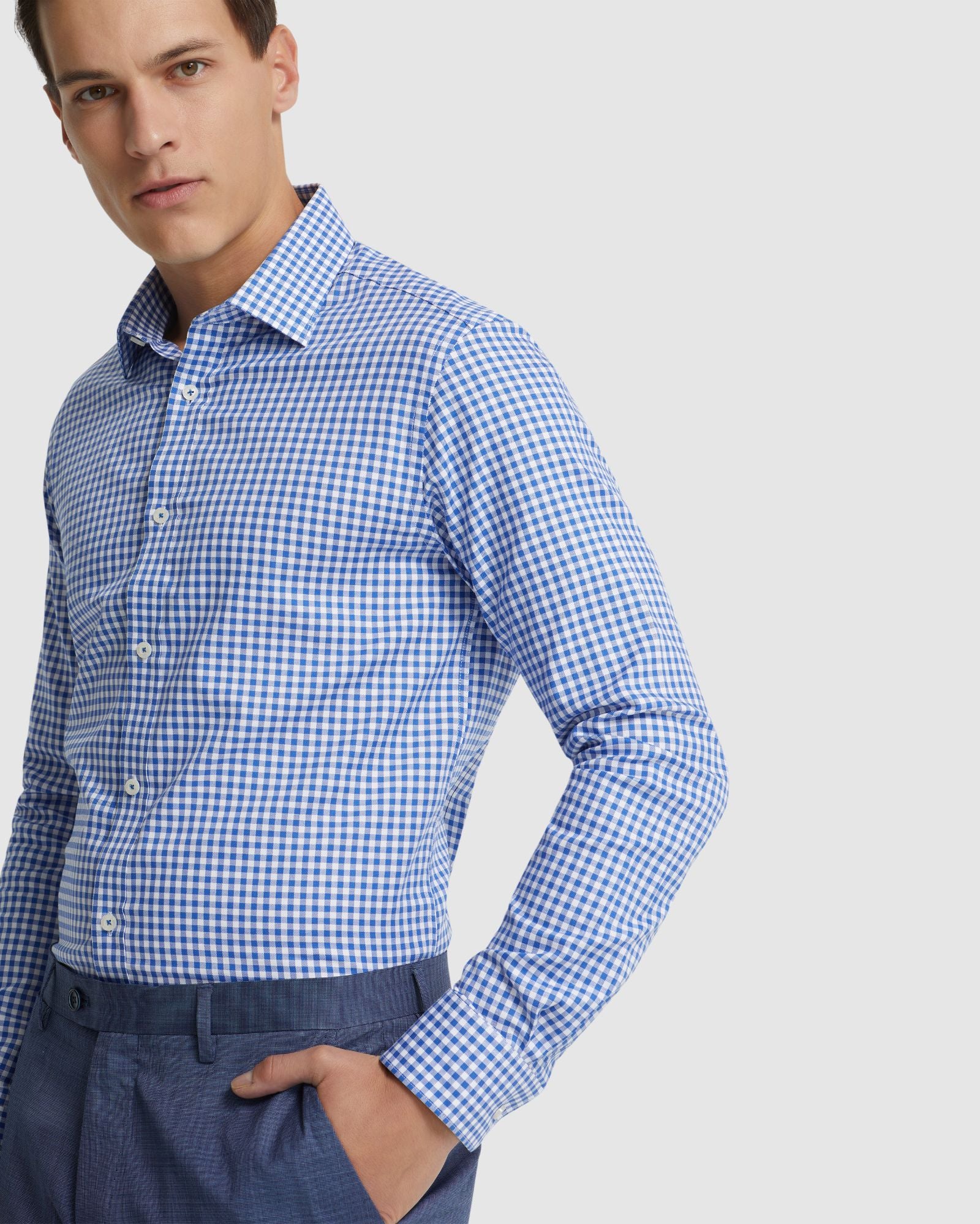 Beckton Gingham Check Shirt - Image 4