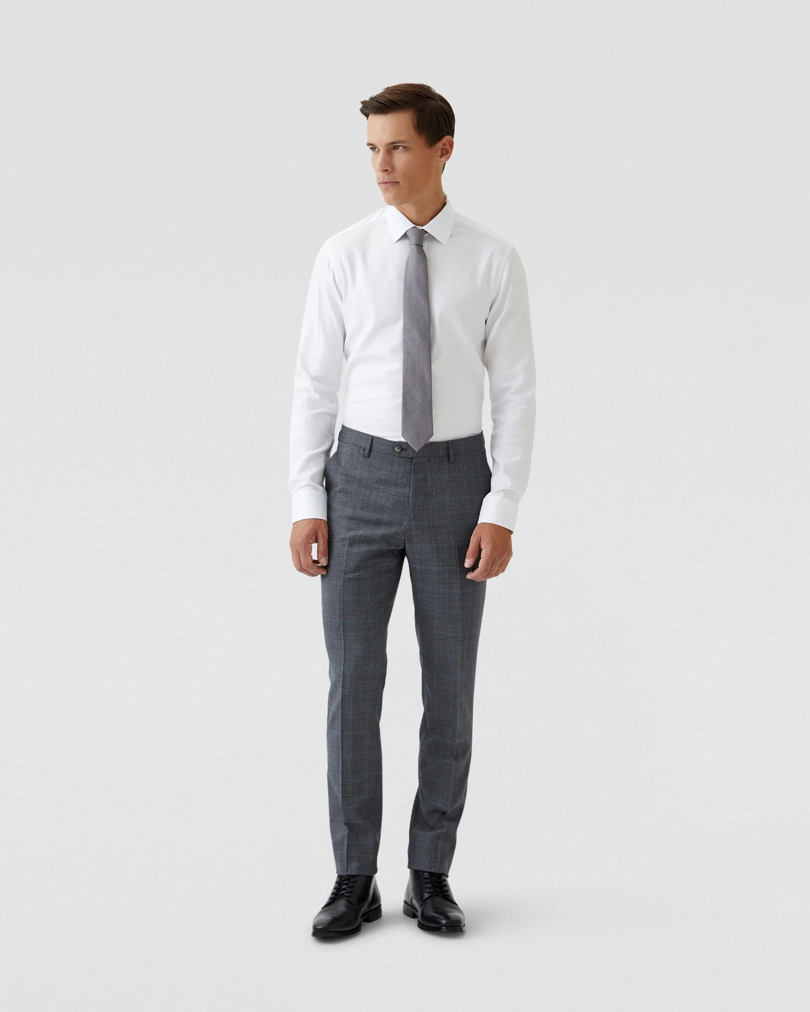 Beckton Herringbone Cotton Shirt - Image 13