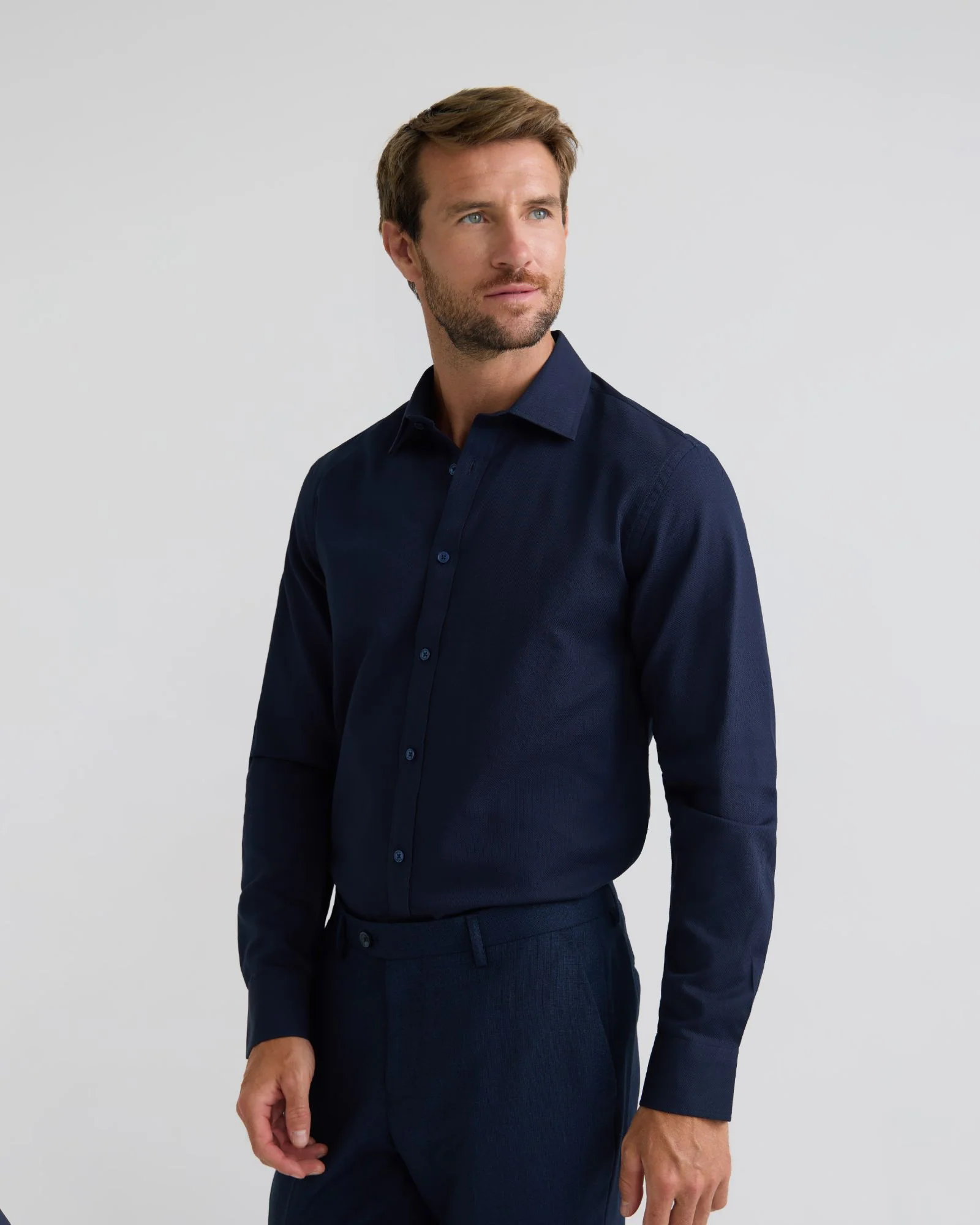 Beckton Luxury Dobby Shirt - Image 2