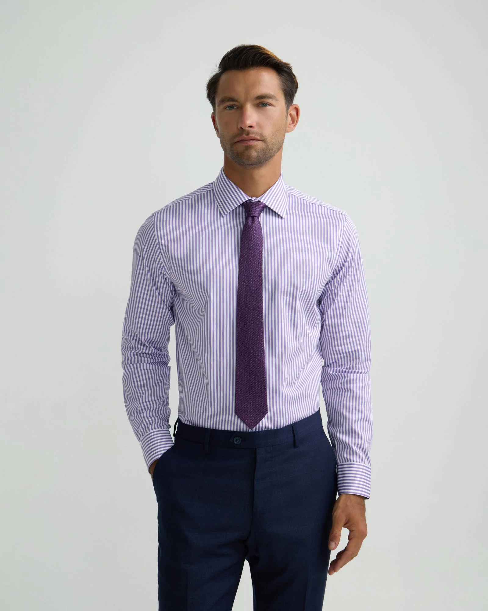 Beckton Luxury Striped Shirt - Image 11