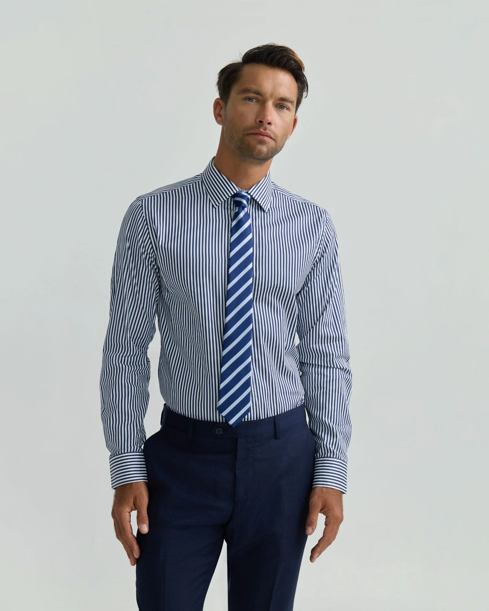 Beckton Luxury Striped Shirt - Image 5