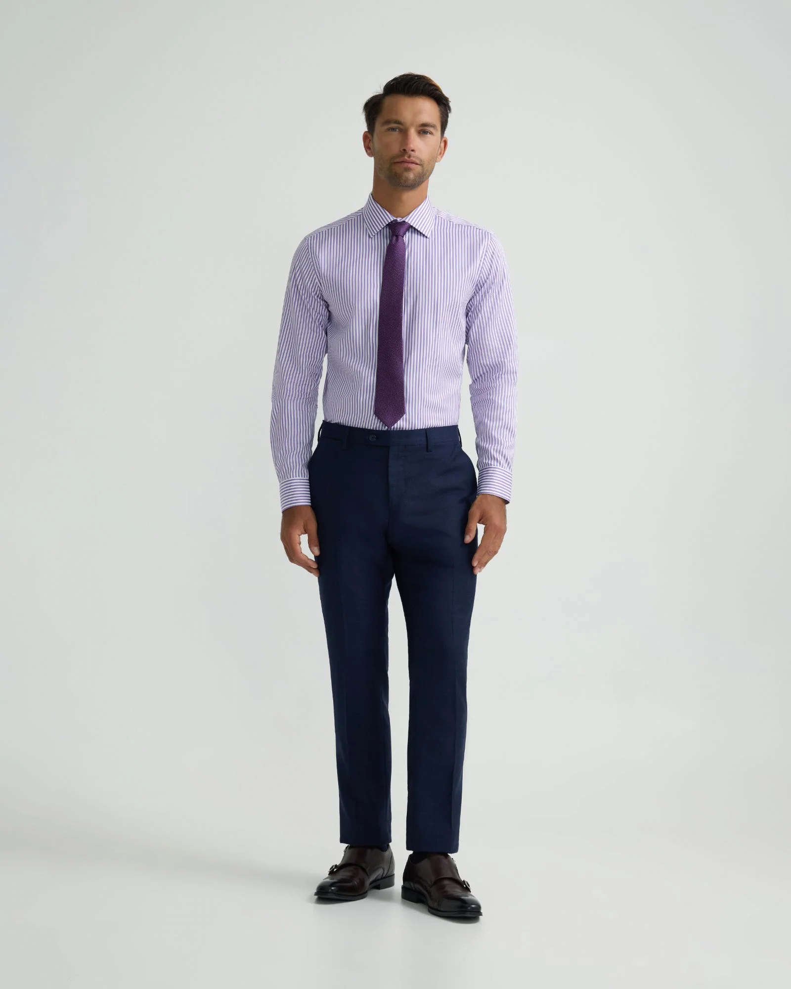 Beckton Luxury Striped Shirt - Image 7