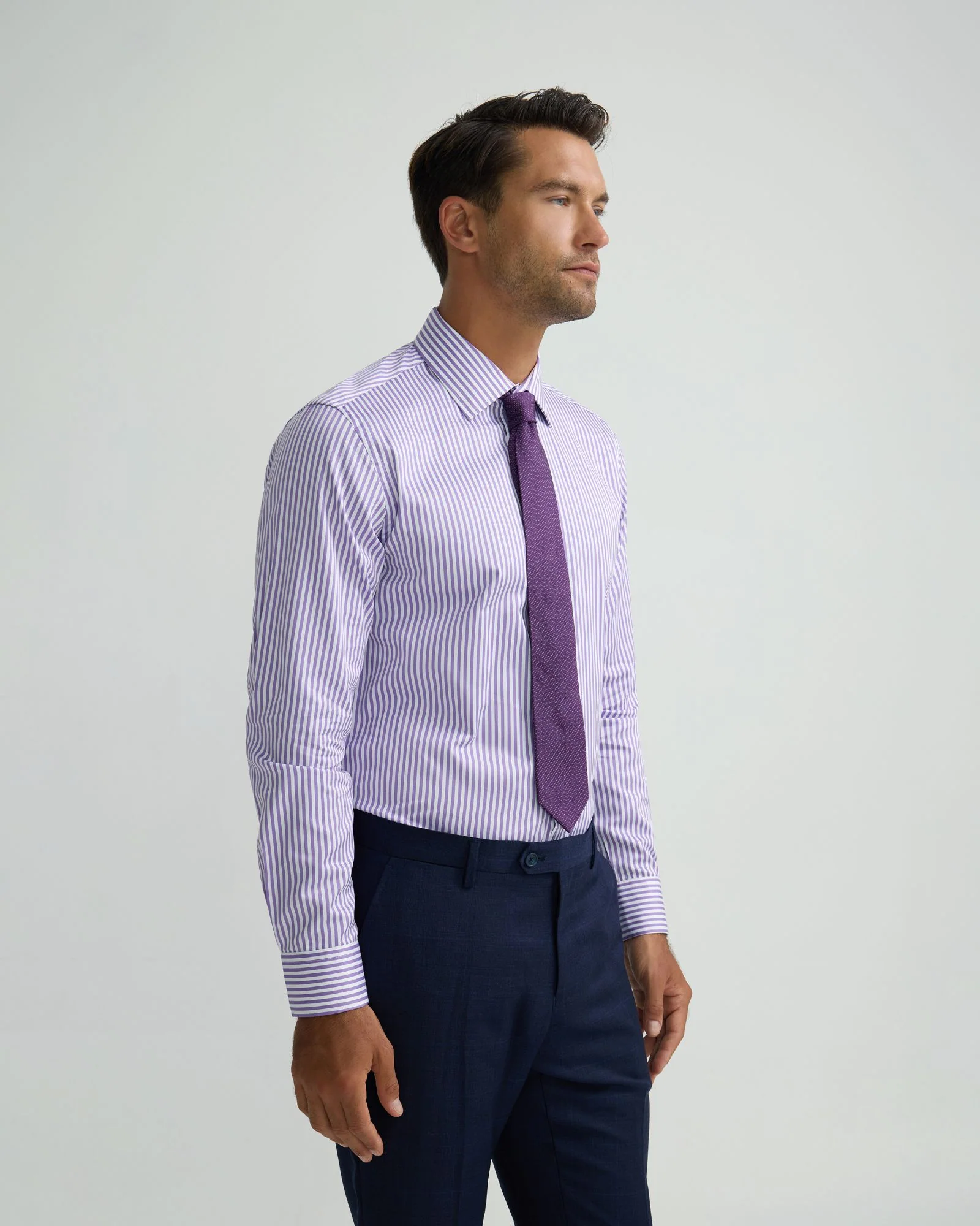 Beckton Luxury Striped Shirt - Image 8