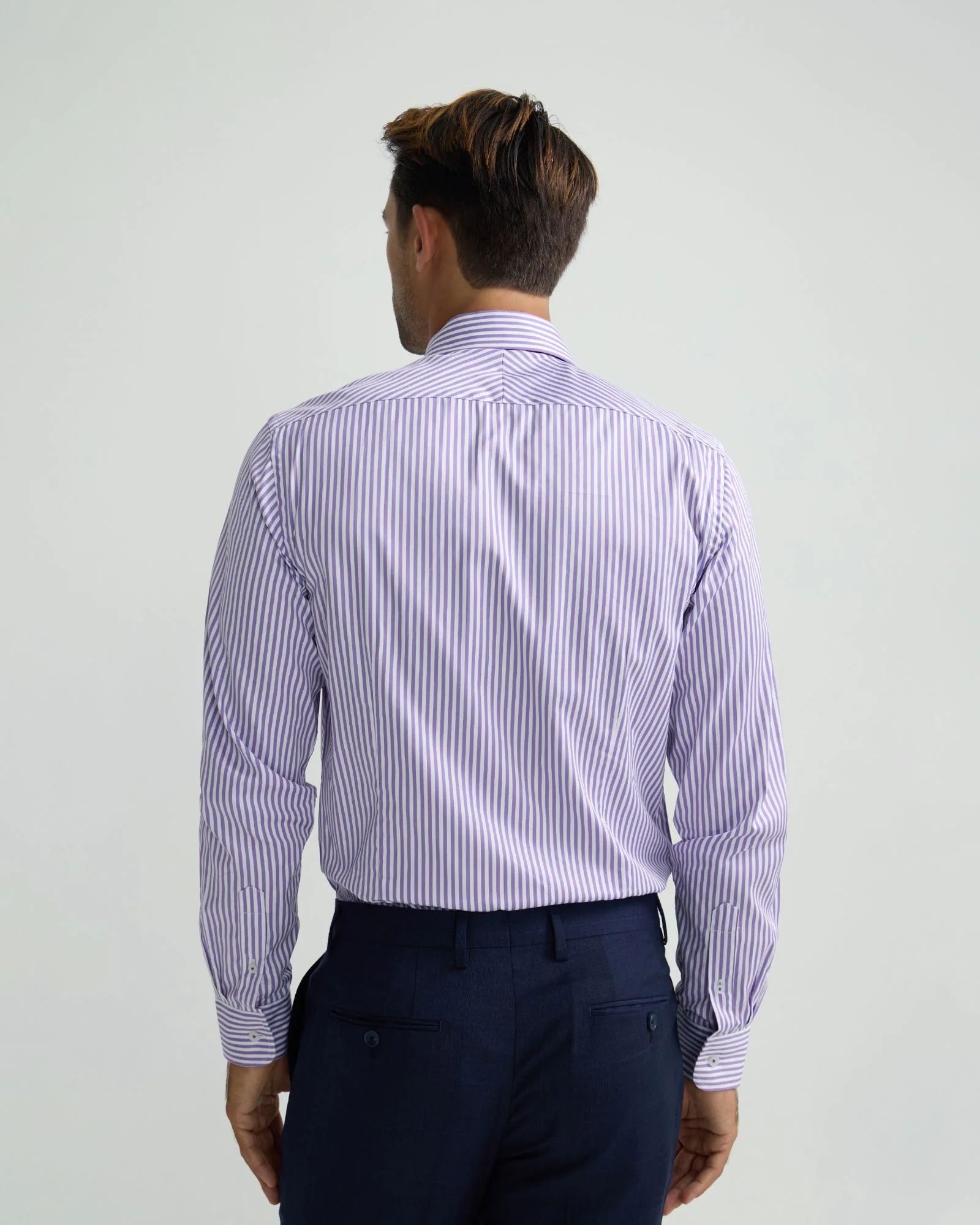Beckton Luxury Striped Shirt - Image 9