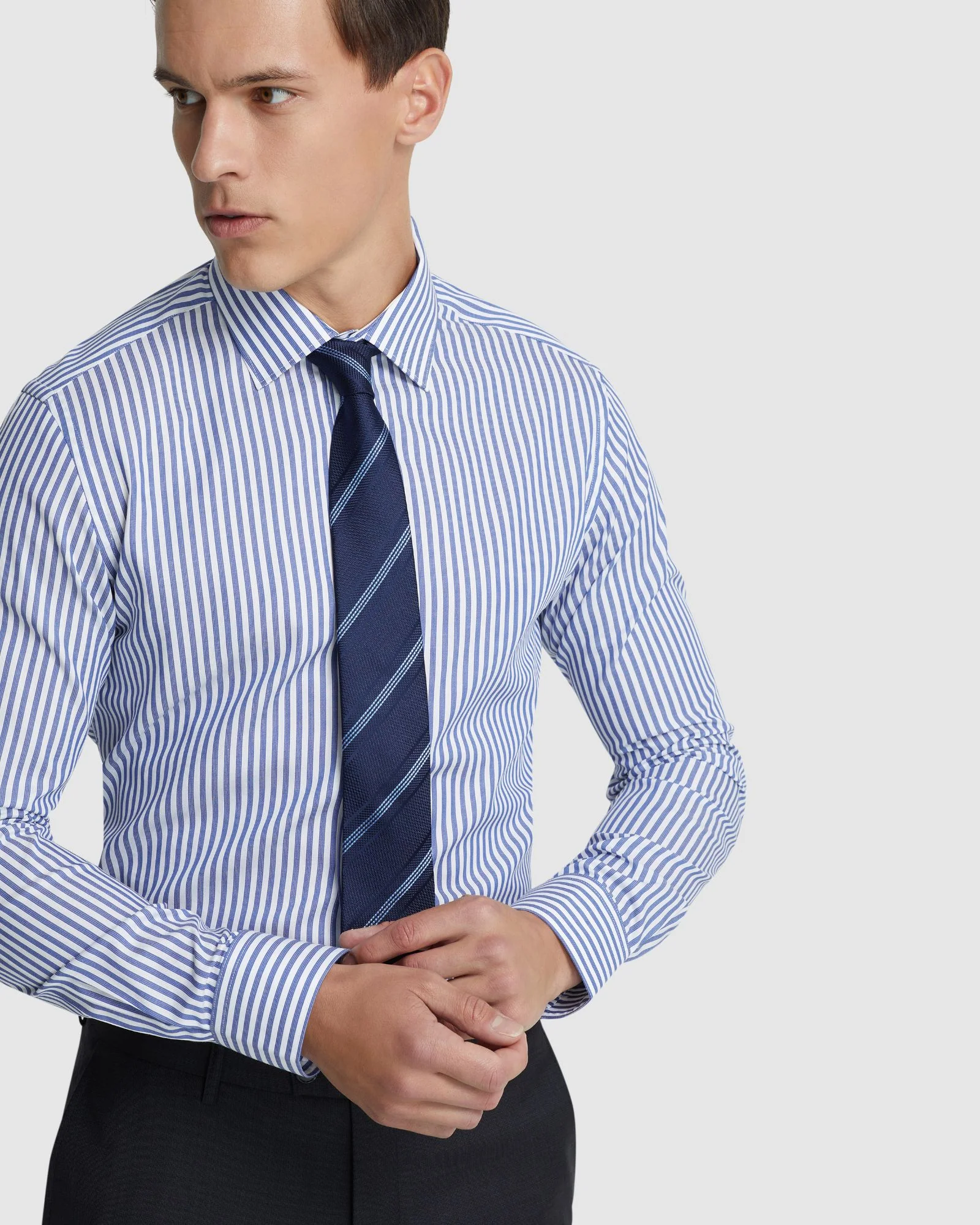 Beckton Luxury Striped Shirt - Image 4