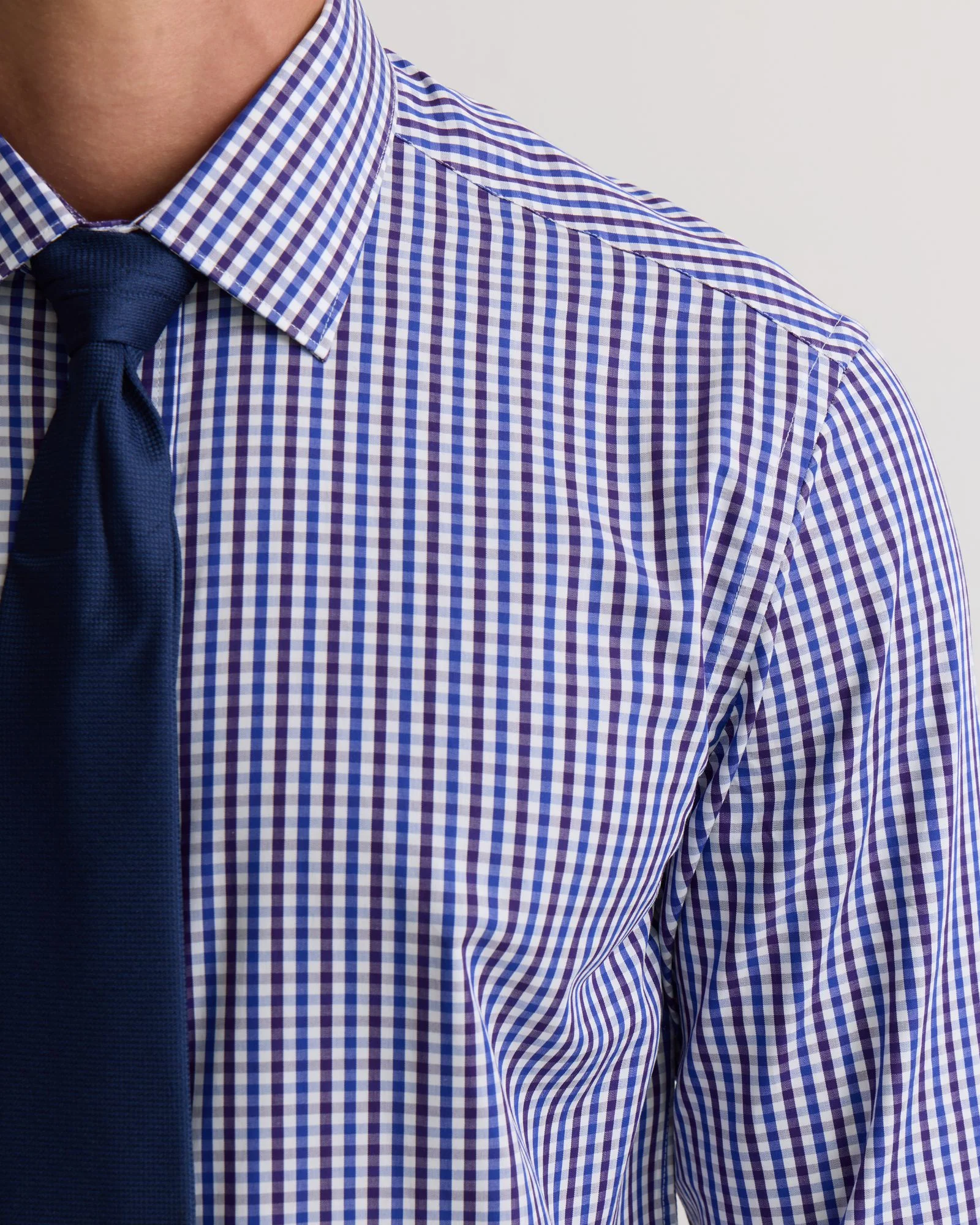 Beckton Slim Fit Checked Shirt - Image 5