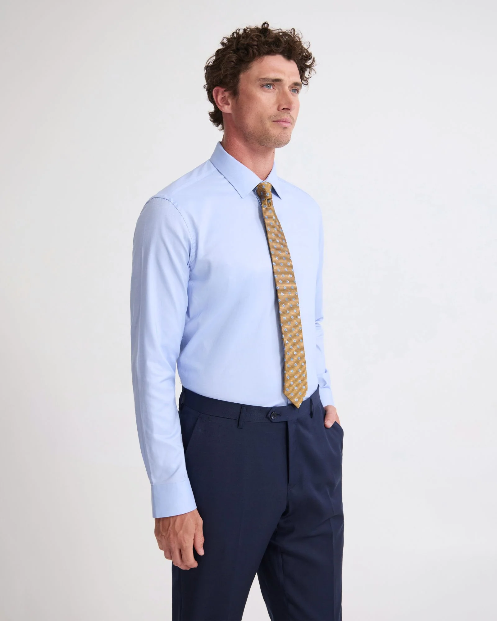Beckton Slim Fit Cotton Shirt - Image 3
