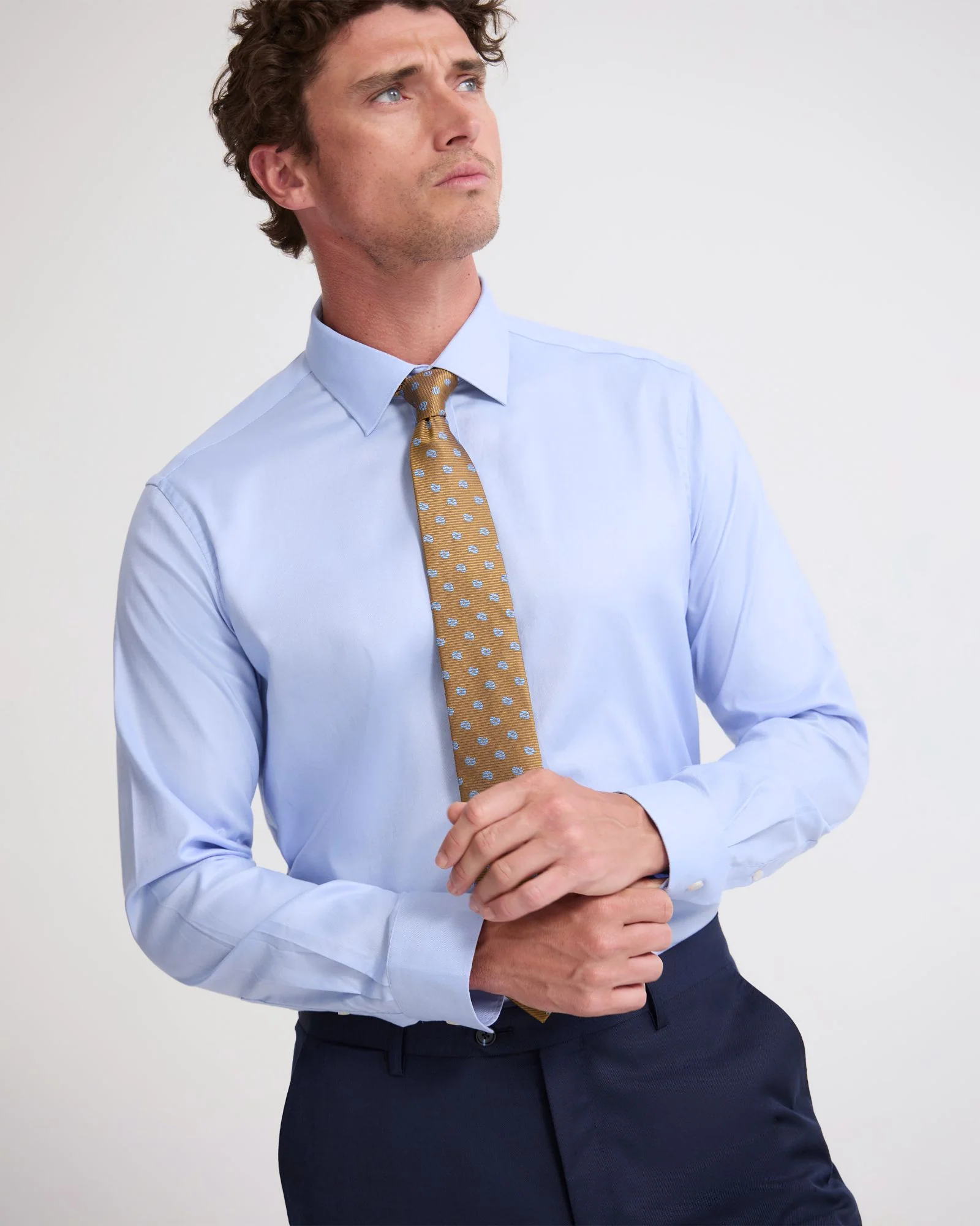Beckton Slim Fit Cotton Shirt - Image 5
