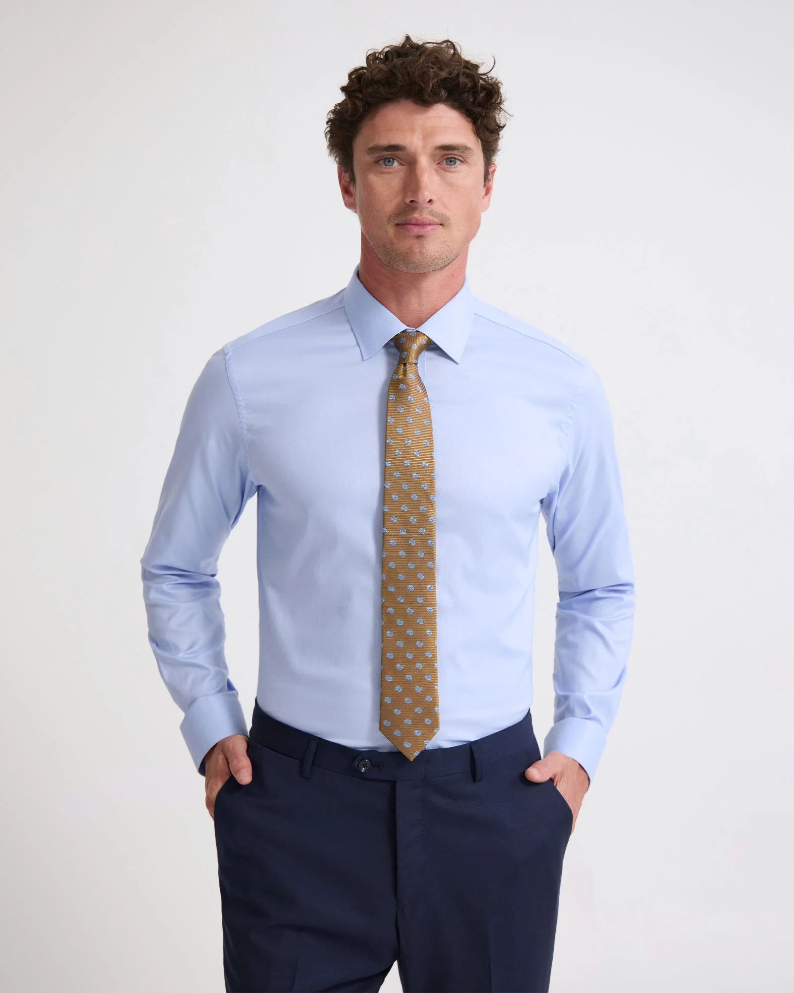 Beckton Slim Fit Cotton Shirt - Image 6
