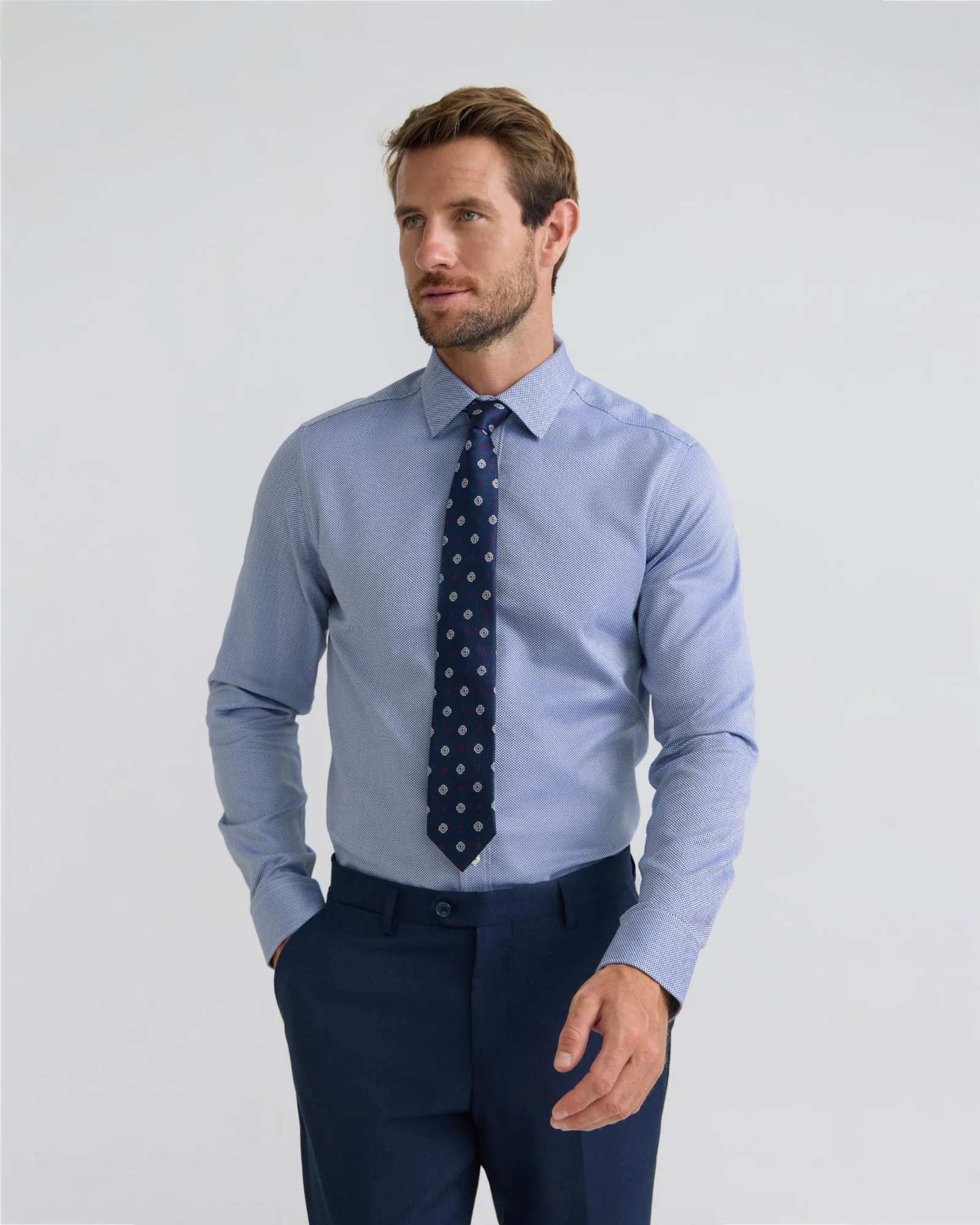 Beckton Slim Fit Cotton Shirt - Image 11