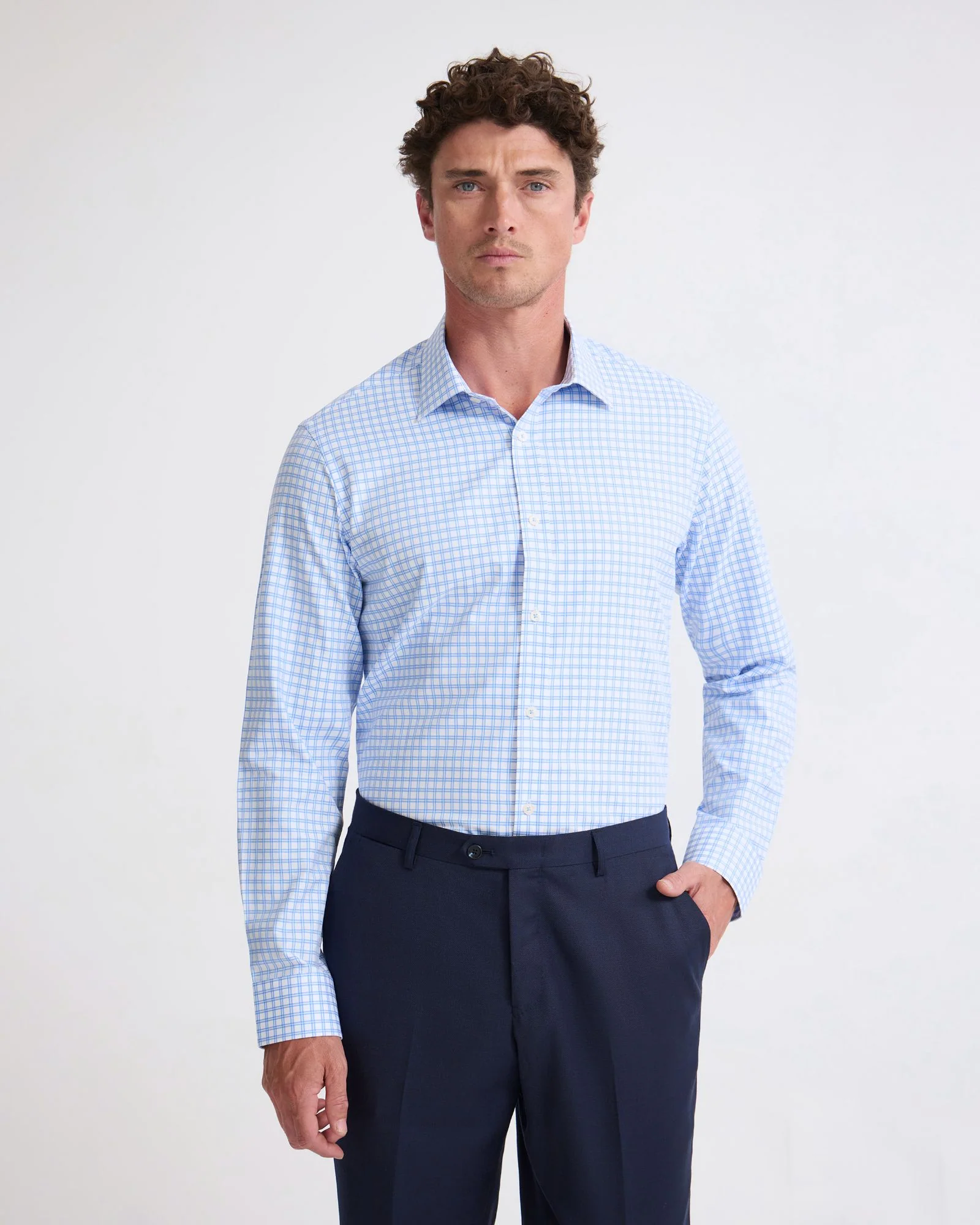 Beckton Slim Fit Cotton Shirt - Image 6