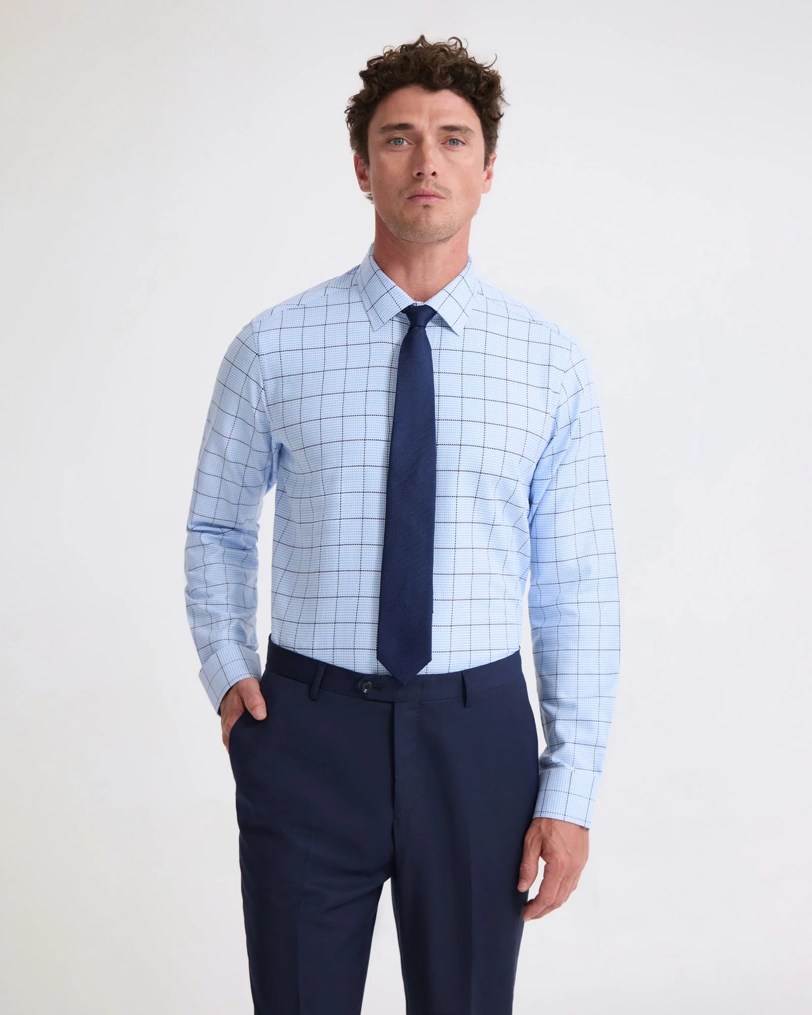 Beckton Slim Fit Cotton Shirt - Image 6