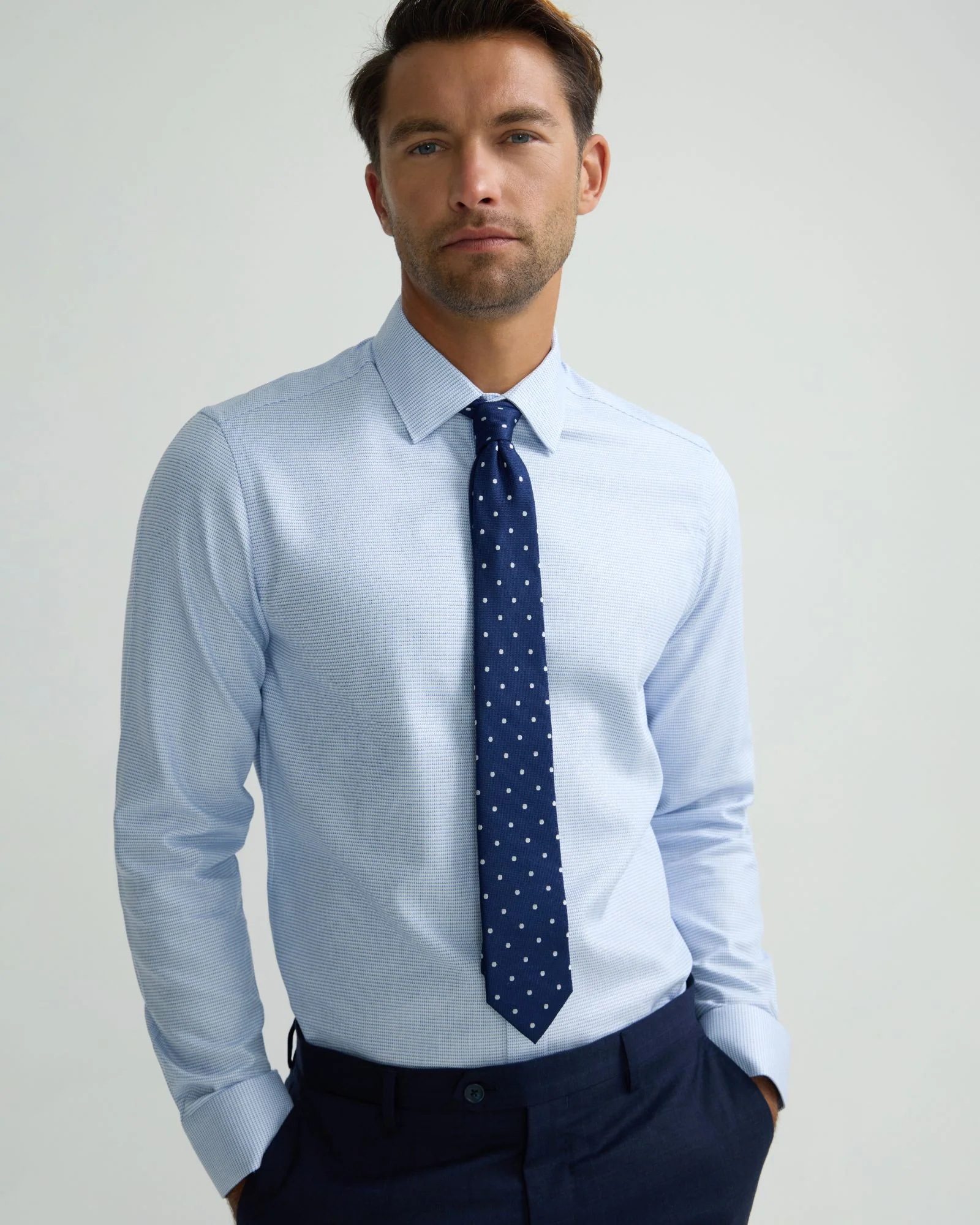 Beckton Slim Fit Cotton Shirt - Image 4