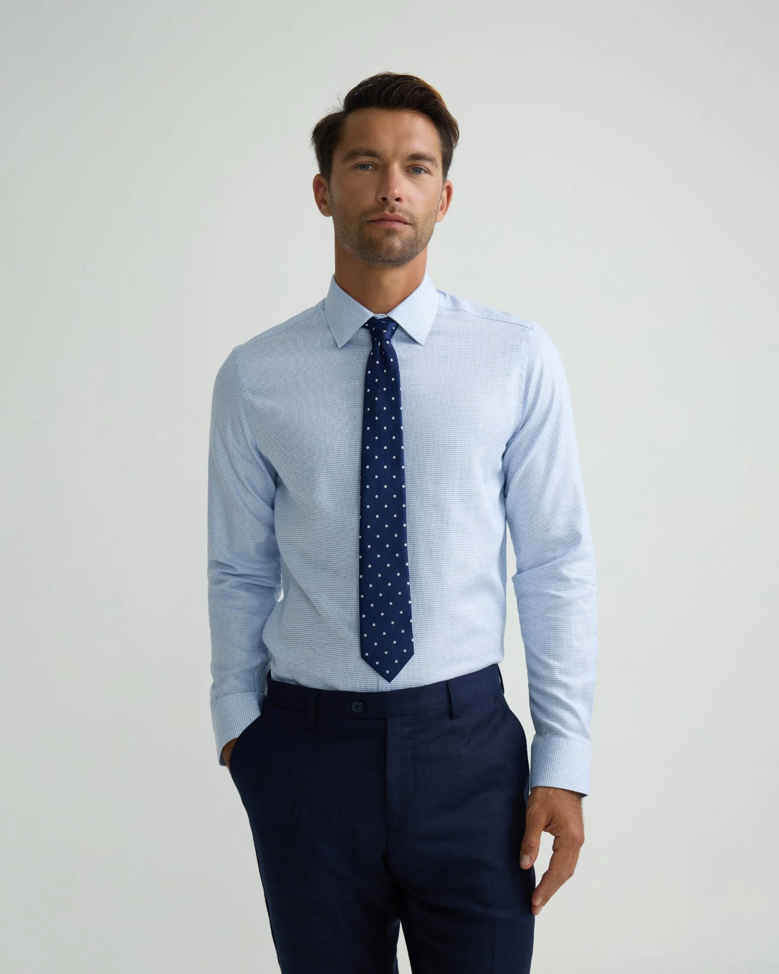 Beckton Slim Fit Cotton Shirt - Image 5