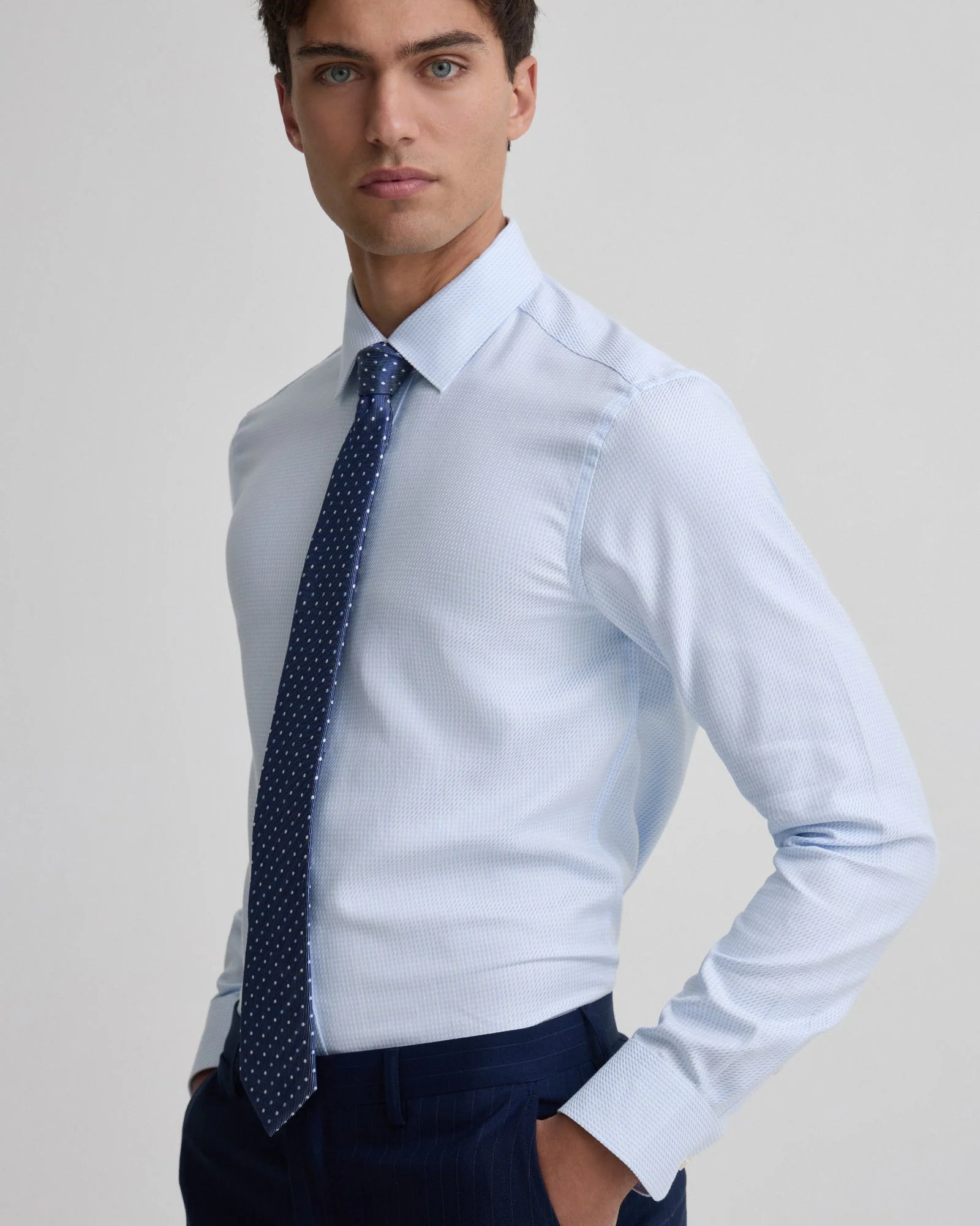 Beckton Slim Fit Cotton Shirt - Image 4