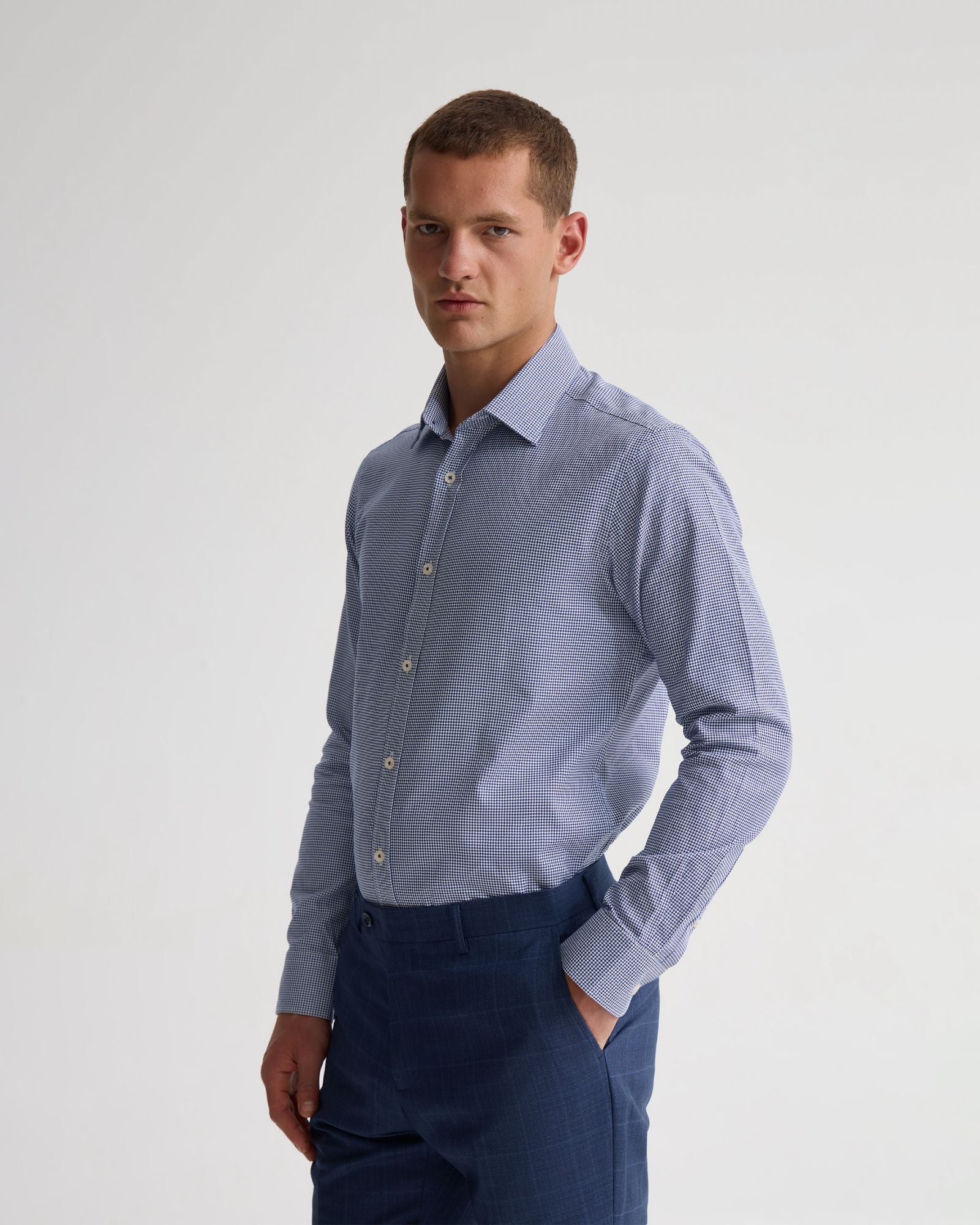 Beckton Slim Fit Cotton Shirt - Image 2