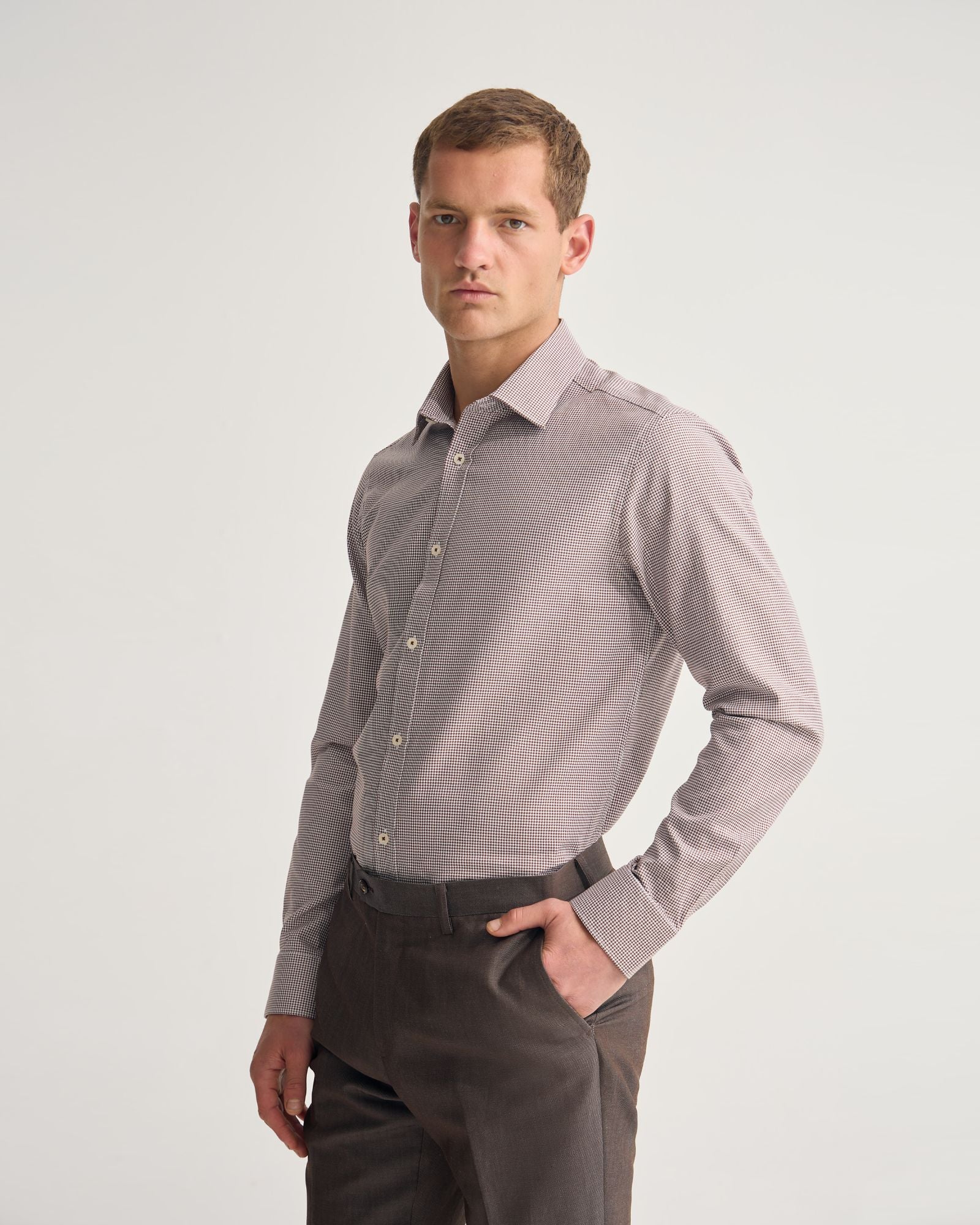 Beckton Slim Fit Cotton Shirt - Image 3
