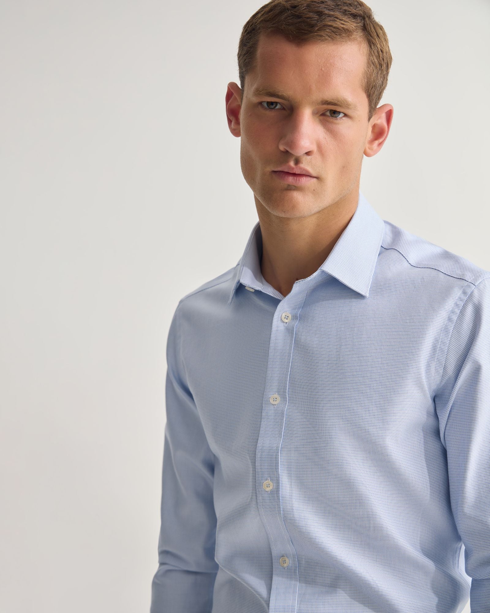 Beckton Slim Fit Cotton Shirt - Image 5