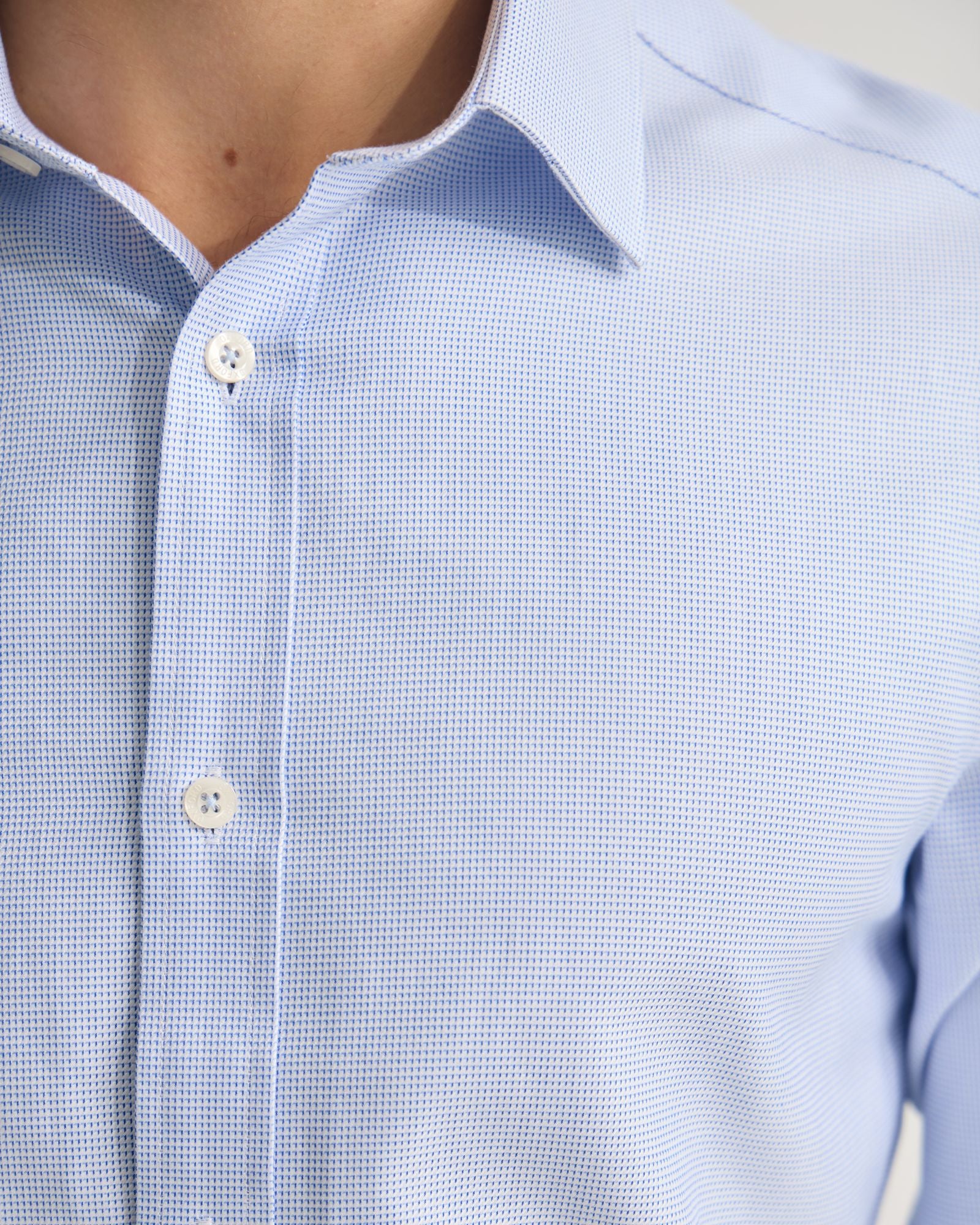 Beckton Slim Fit Cotton Shirt - Image 7