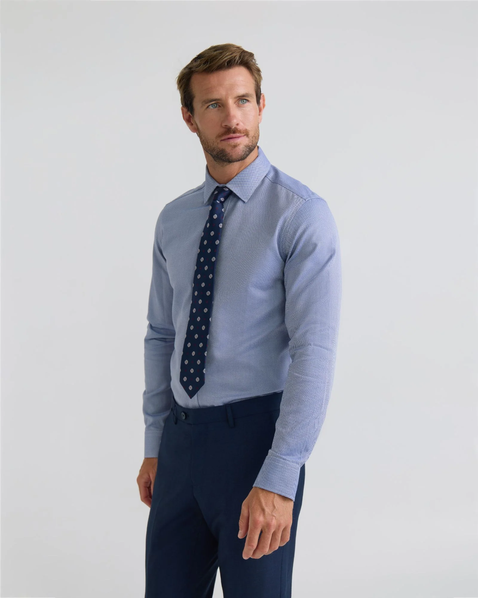 Beckton Slim Fit Cotton Shirt - Image 8
