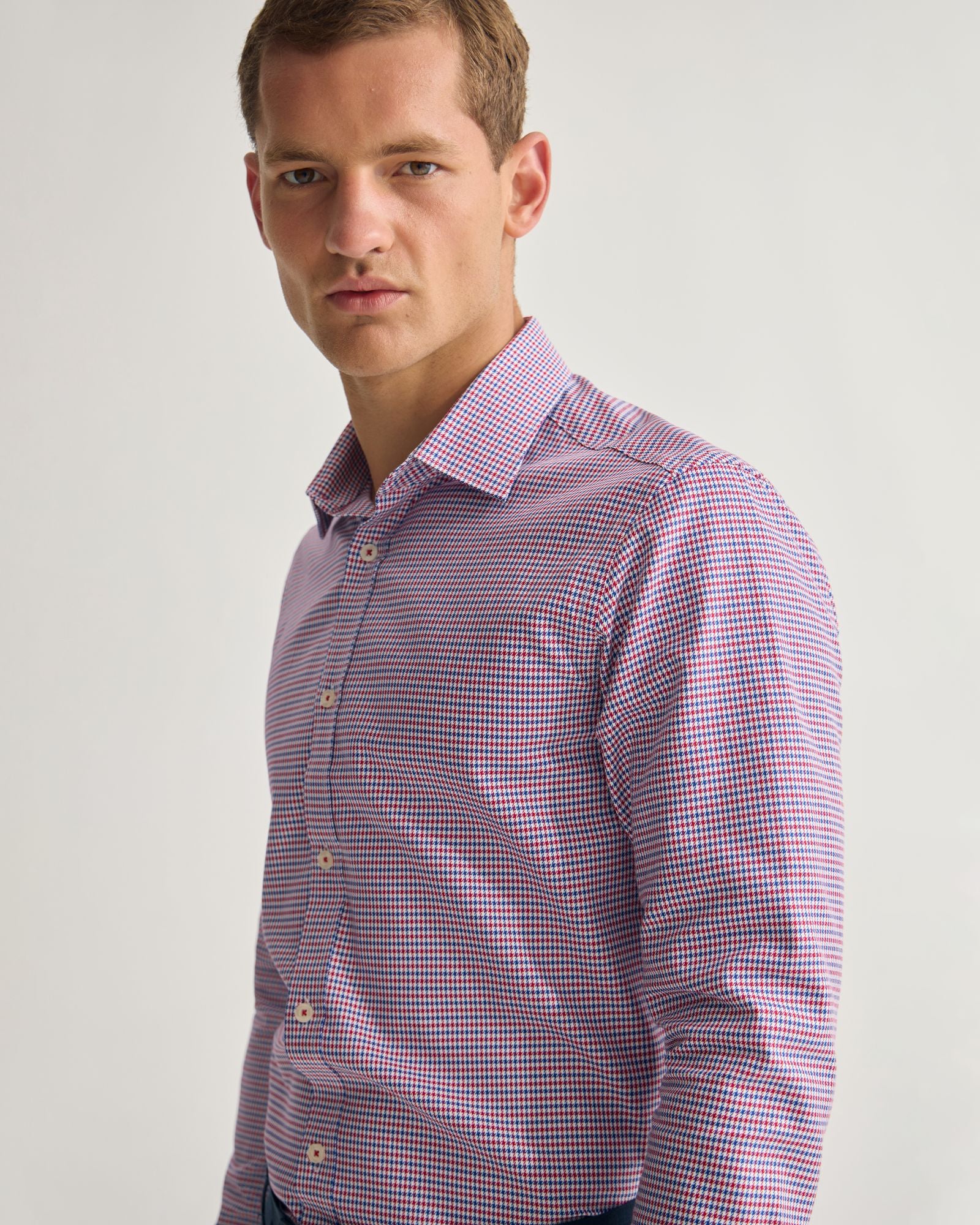 Beckton Slim Fit Cotton Shirt - Image 12