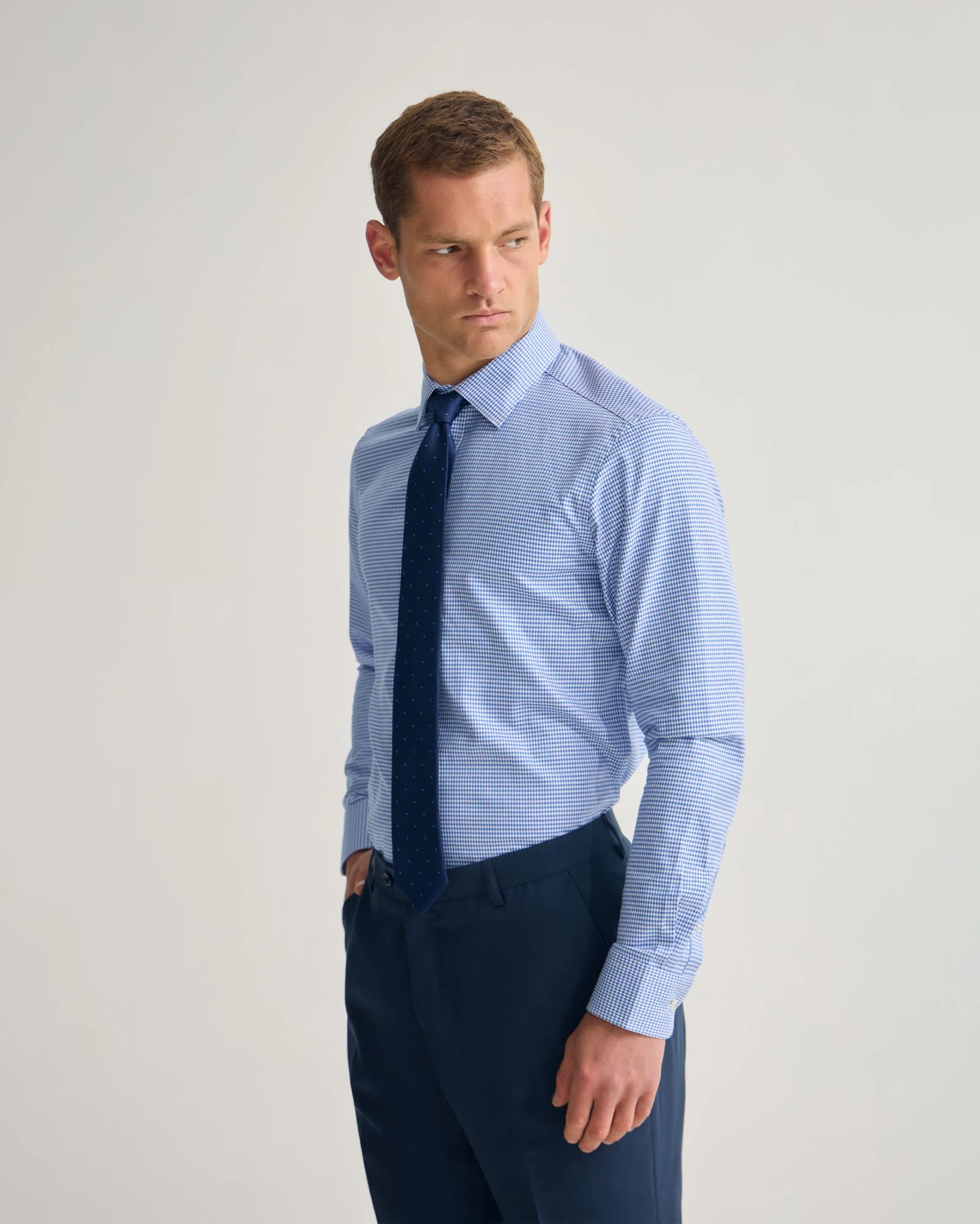 Beckton Slim Fit Cotton Shirt - Image 3
