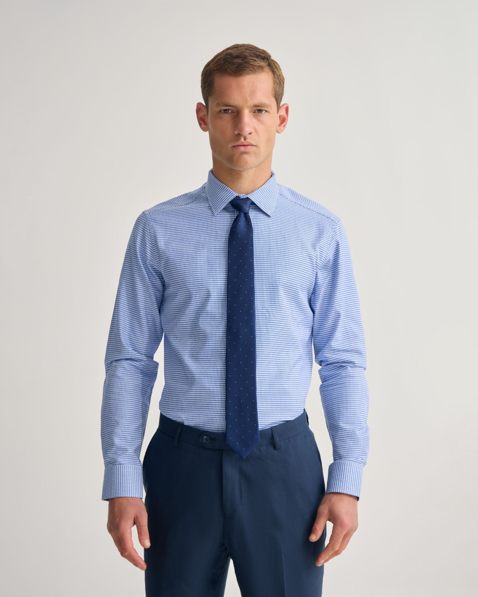 Beckton Slim Fit Cotton Shirt - Image 6
