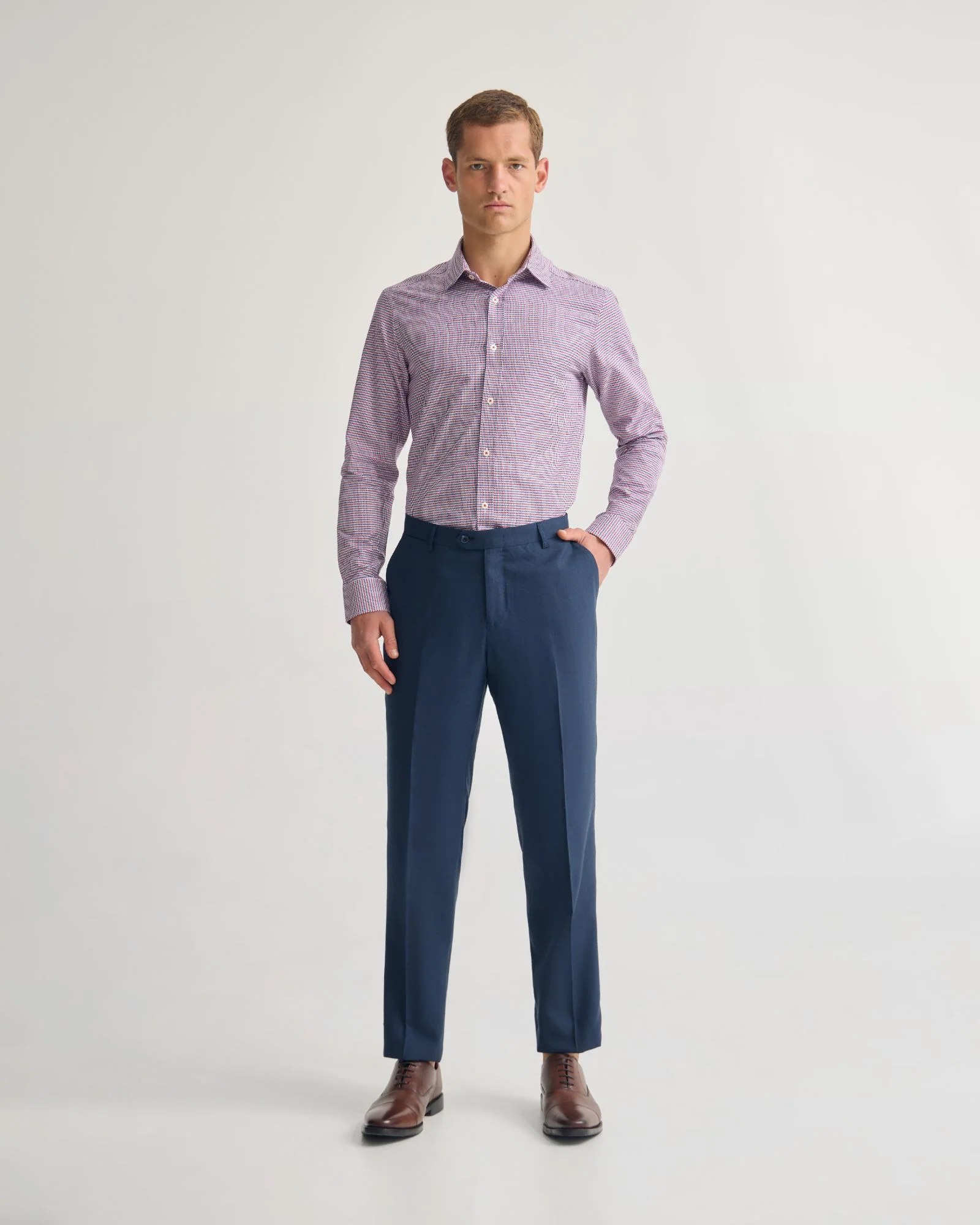 Beckton Slim Fit Cotton Shirt - Image 9
