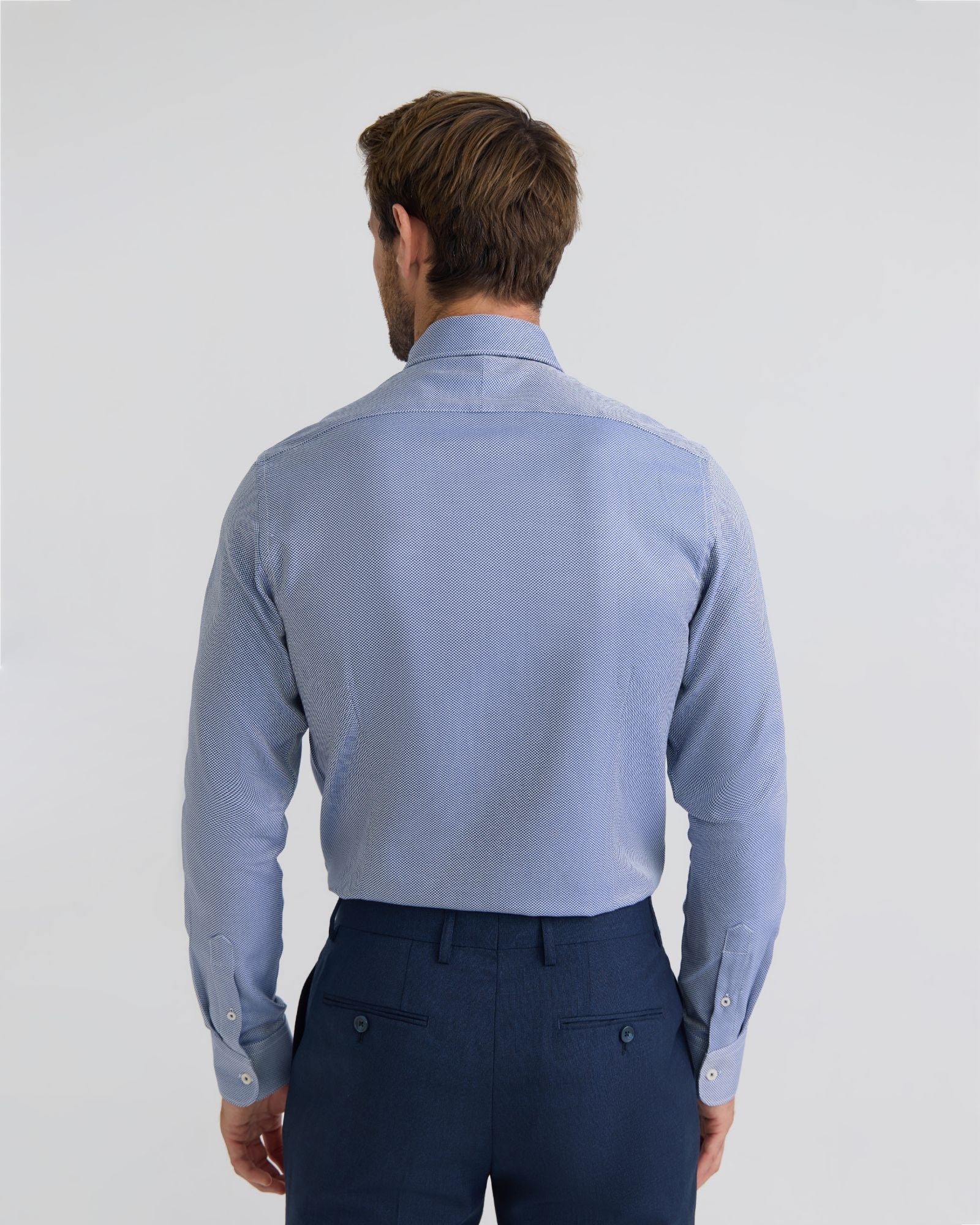 Beckton Slim Fit Cotton Shirt - Image 9