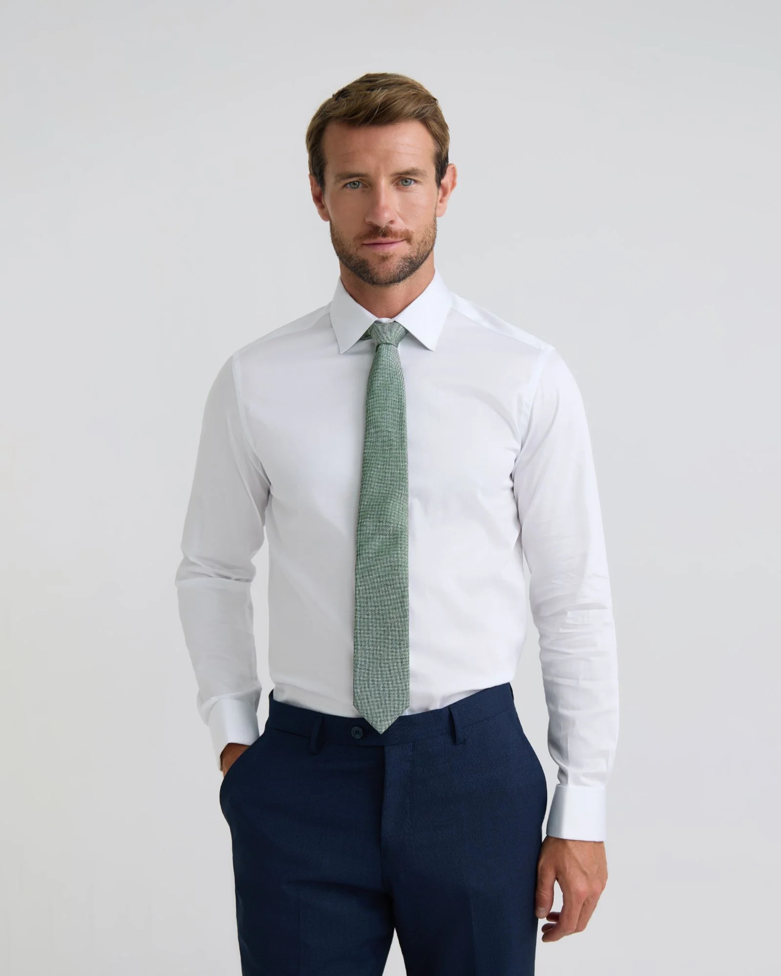 Beckton Slim French Cuff Shirt - Image 11