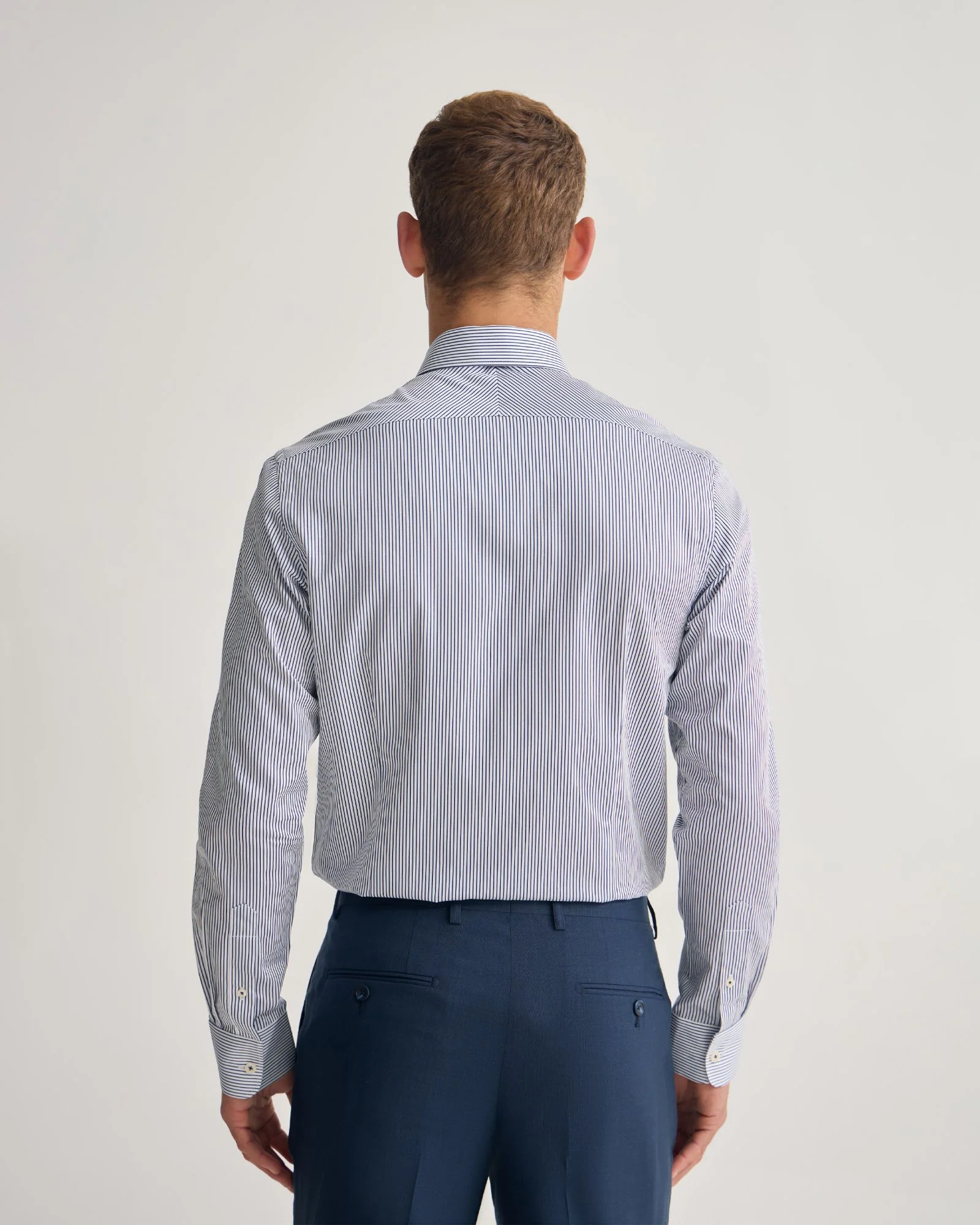 Beckton Slim Fit Striped Shirt - Image 11