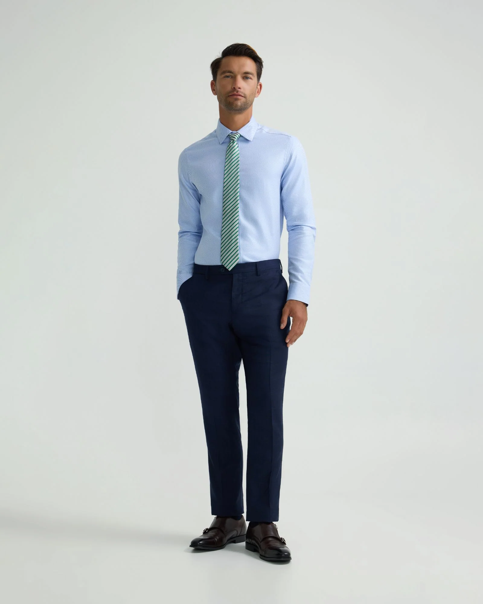Beckton Slim Twill Cotton Shirt
