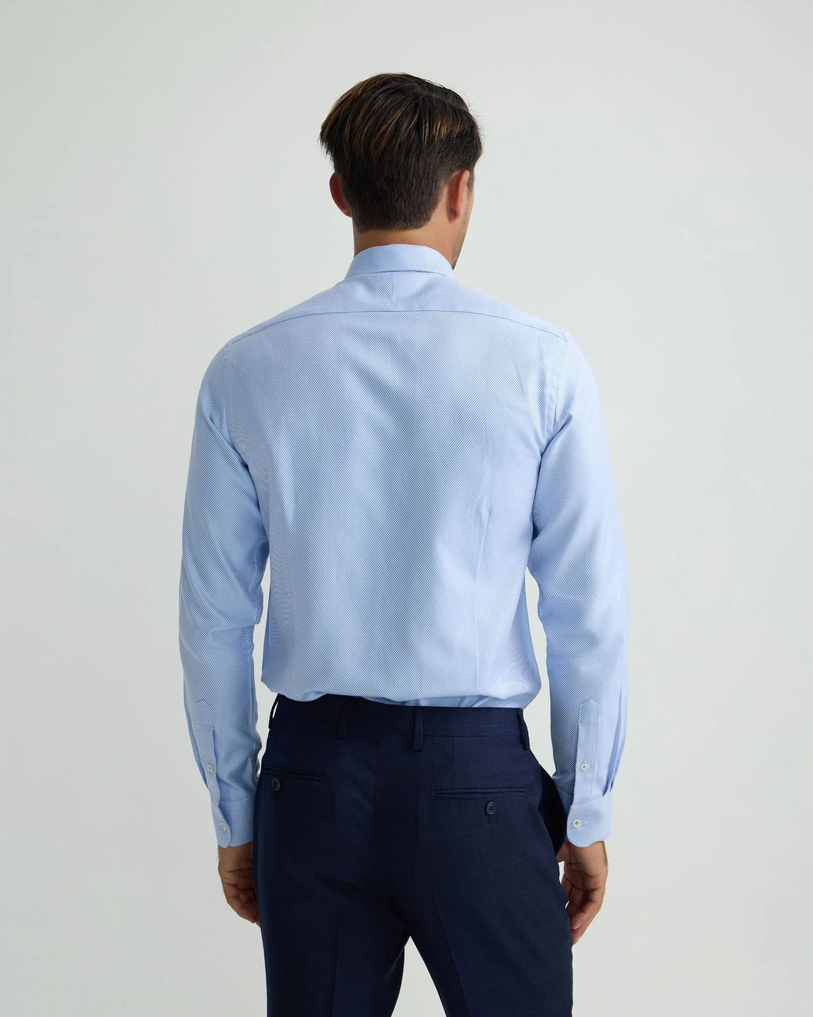 Beckton Slim Twill Cotton Shirt - Image 3