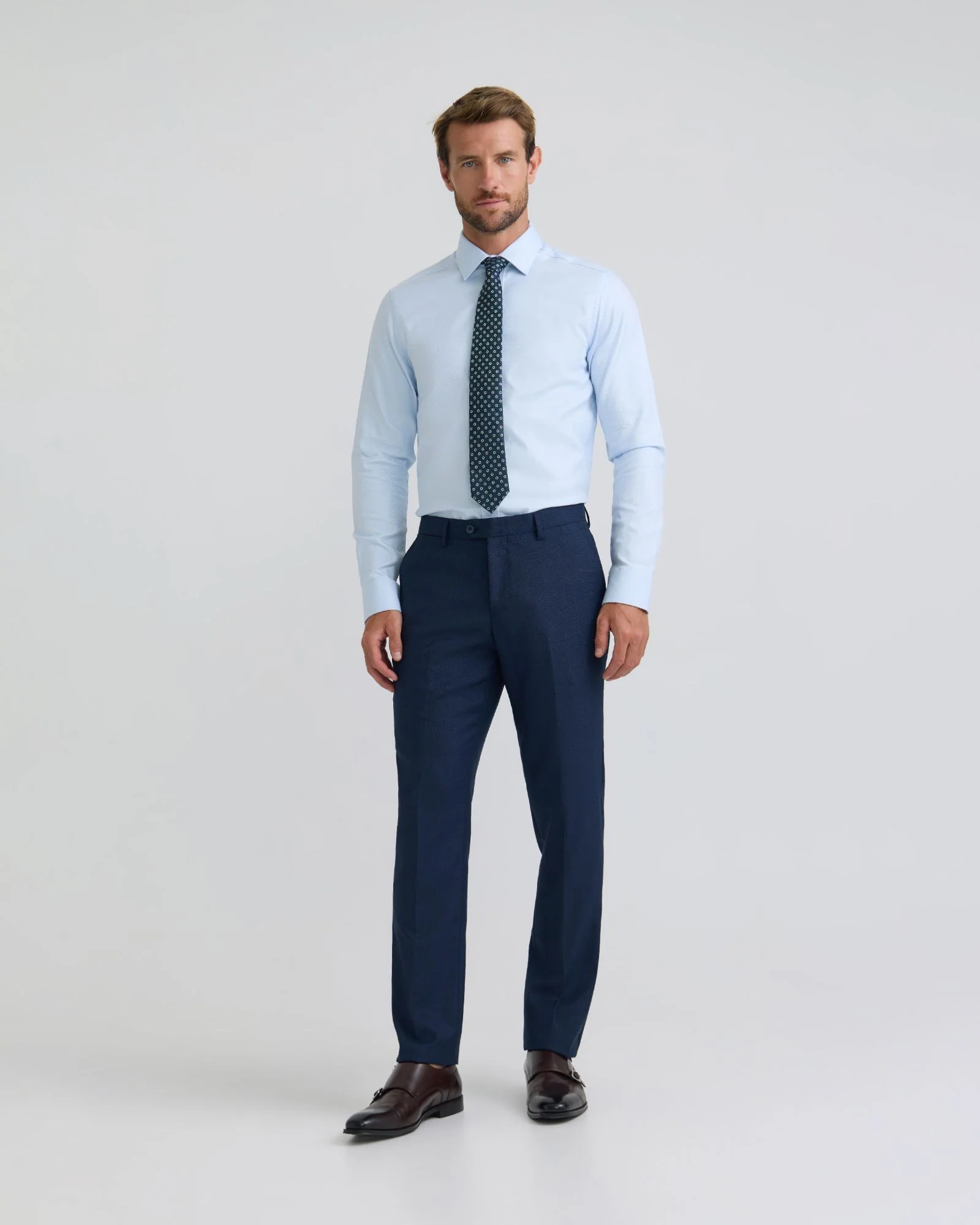 Beckton Slim Twill Cotton Shirt - Image 7