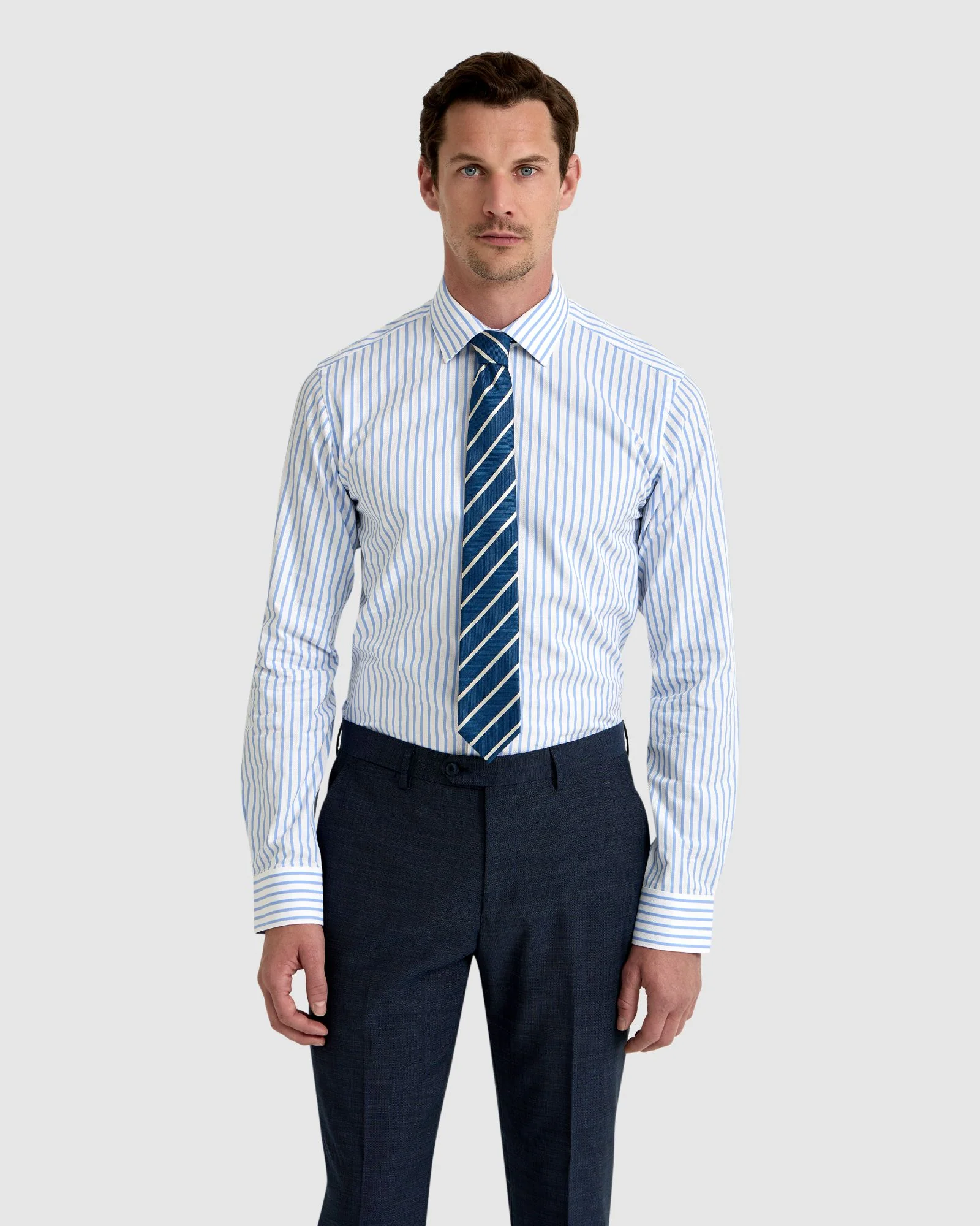 Beckton Stripe Dobby Shirt - Image 5