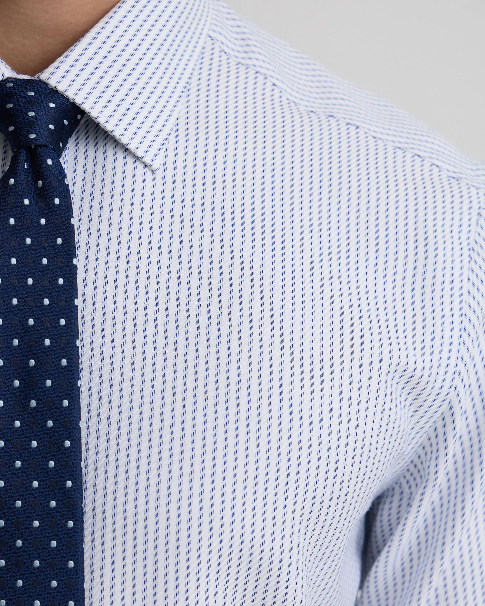 Beckton Textured Slim Fit Shirt - Image 6